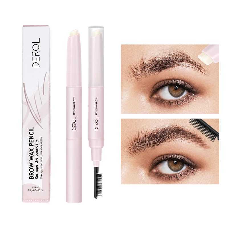 Eyebrow Gel Brows Wax Pencil Double Head Waterproof Long-Lasting Wild Brow Styling Soap Eye Brow Shaping Brush Womens CosmeticsXJ241121