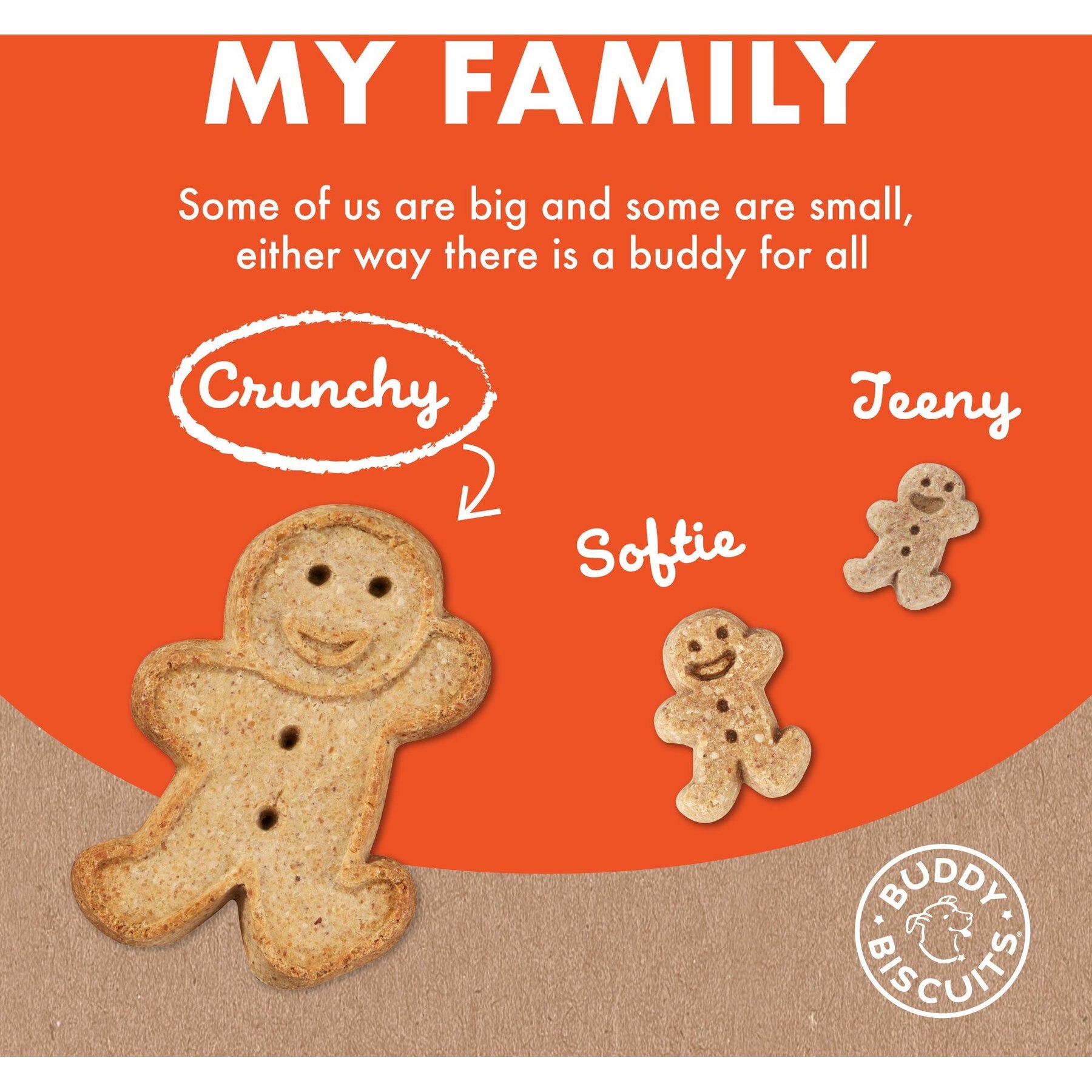 Buddy Biscuits Grain-Free Oven Baked with Homestyle Peanut Butter Dog Treats