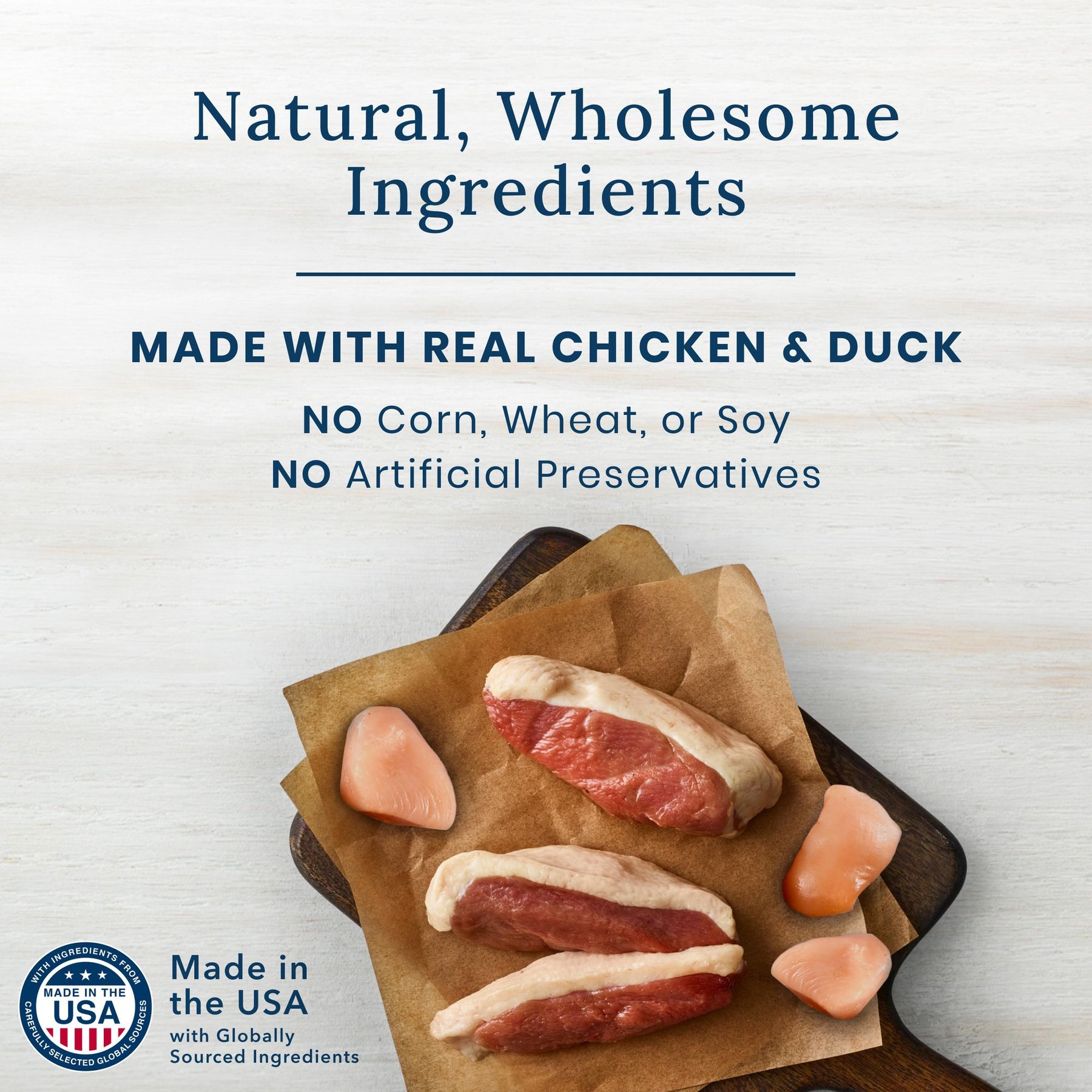 Blue Buffalo Nudges Jerky Cuts Chicken & Duck Dog Treats