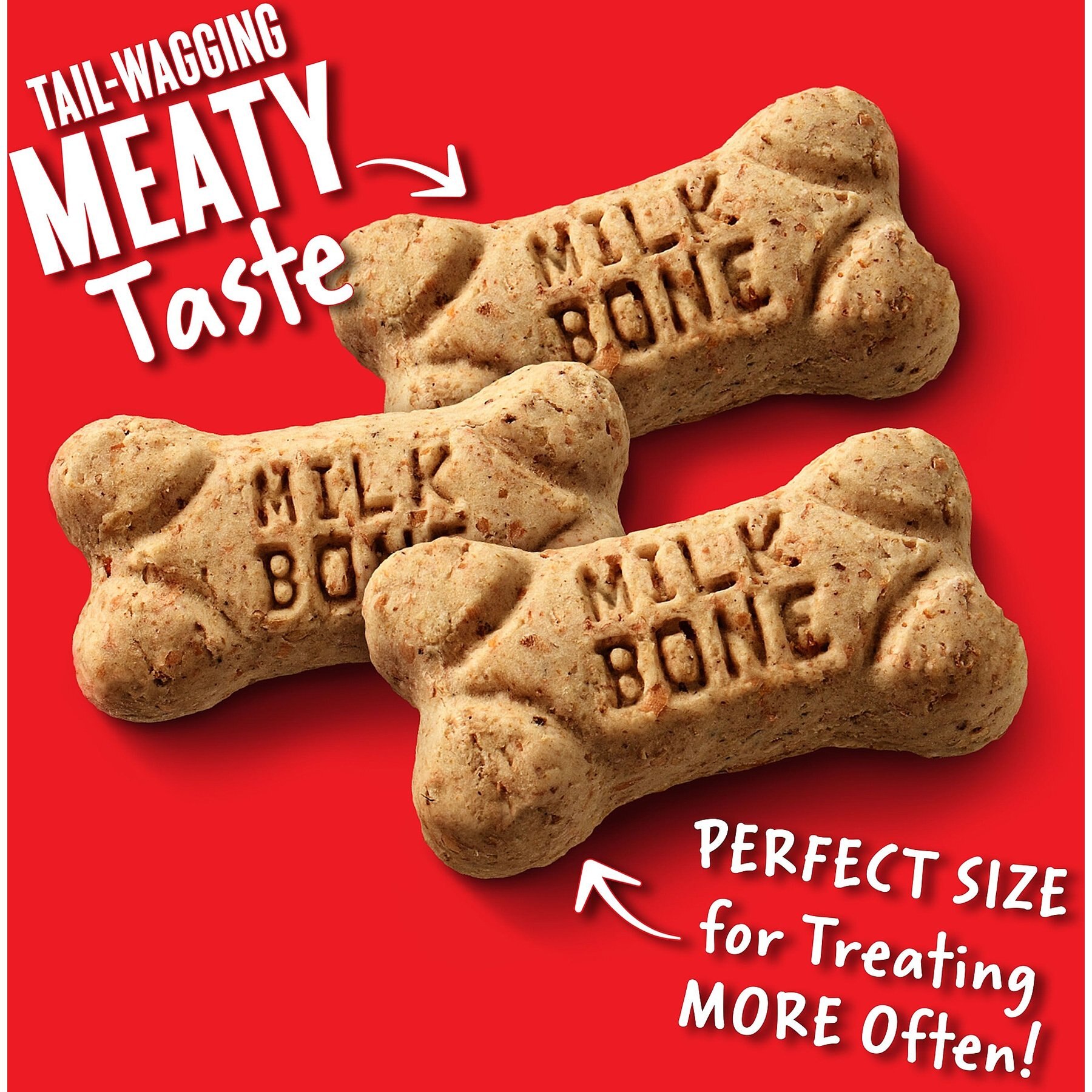 Milk-Bone Mini's Original Dog Biscuits Treats, 15-oz bag, case of 6