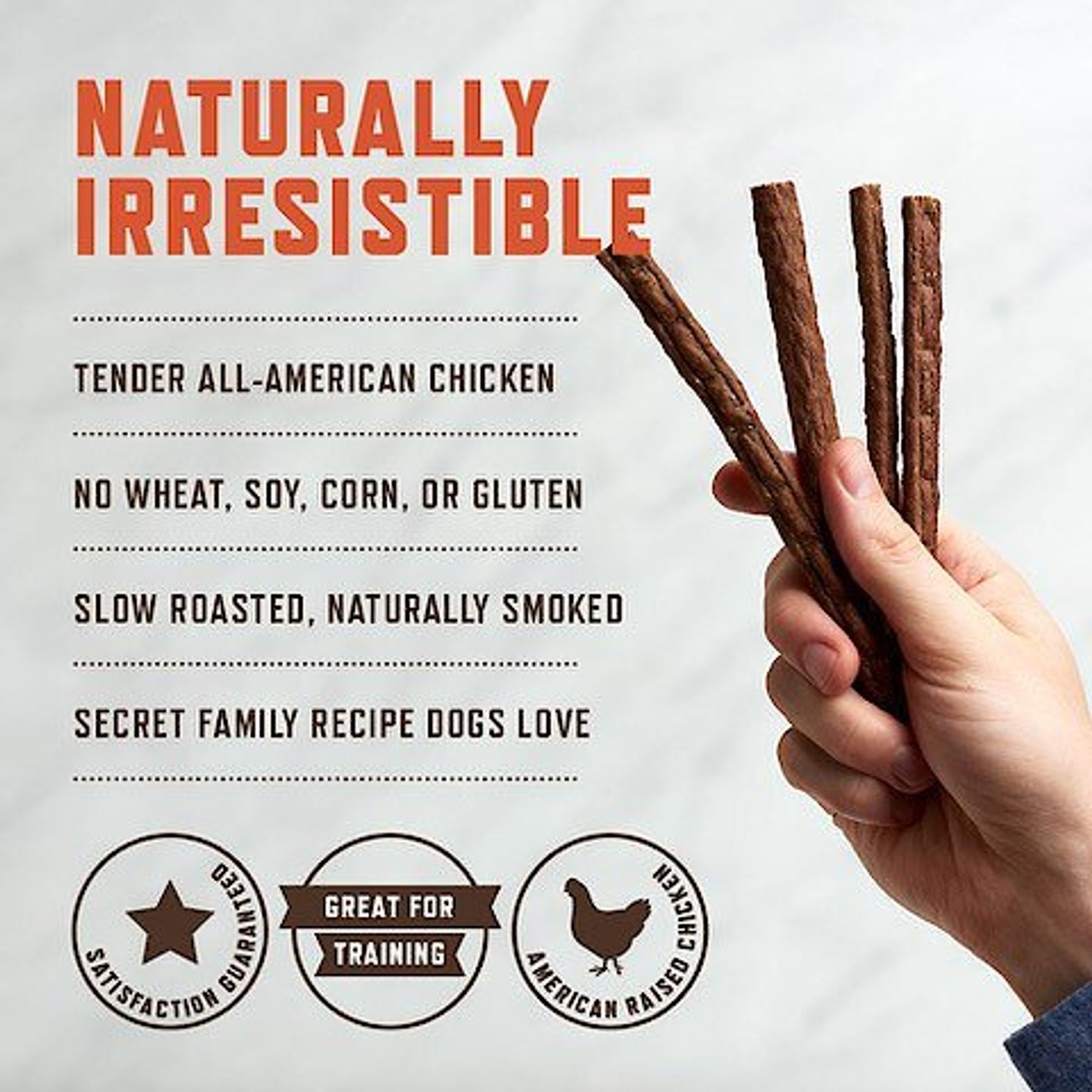 Rocco & Roxie Supply Co. Gourmet Chicken Jerky Dog Sticks, 16-oz bag