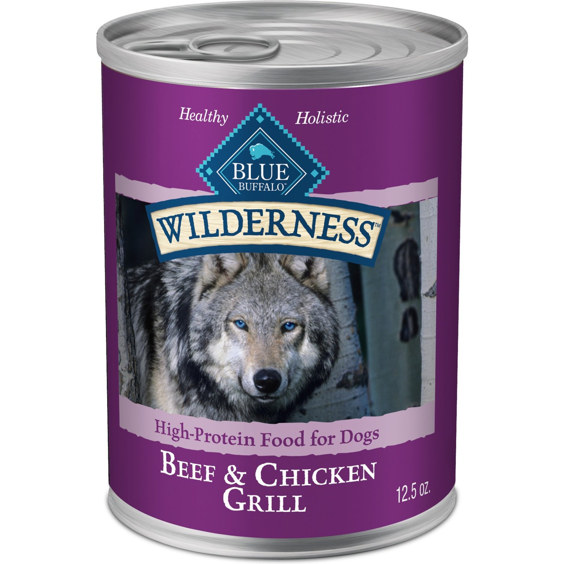 Blue Buffalo Wilderness Beef & Chicken Grill Grain-Free Canned Dog Food