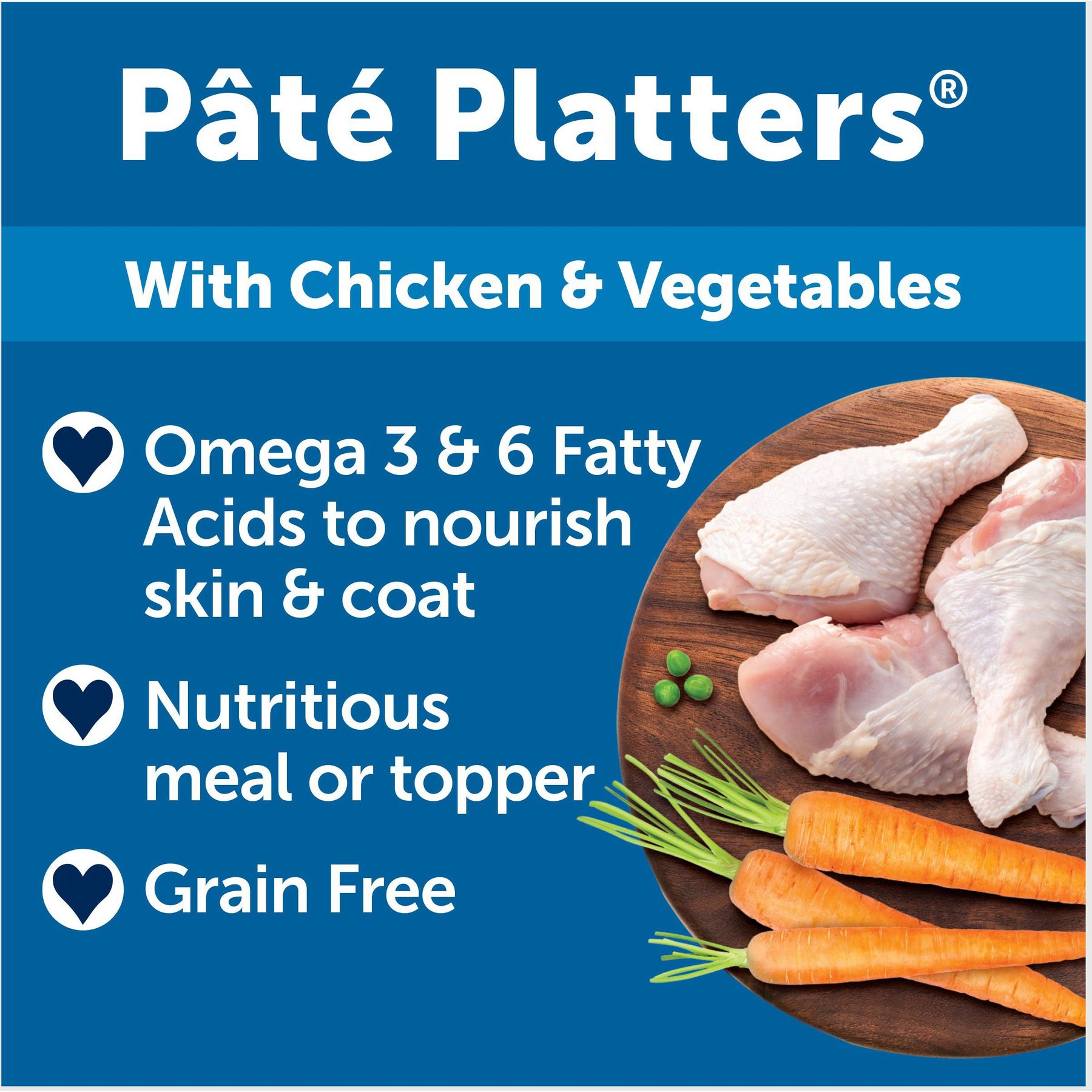 Bil-Jac Pate Platters with Chicken & Vegetables Canned Dog Food