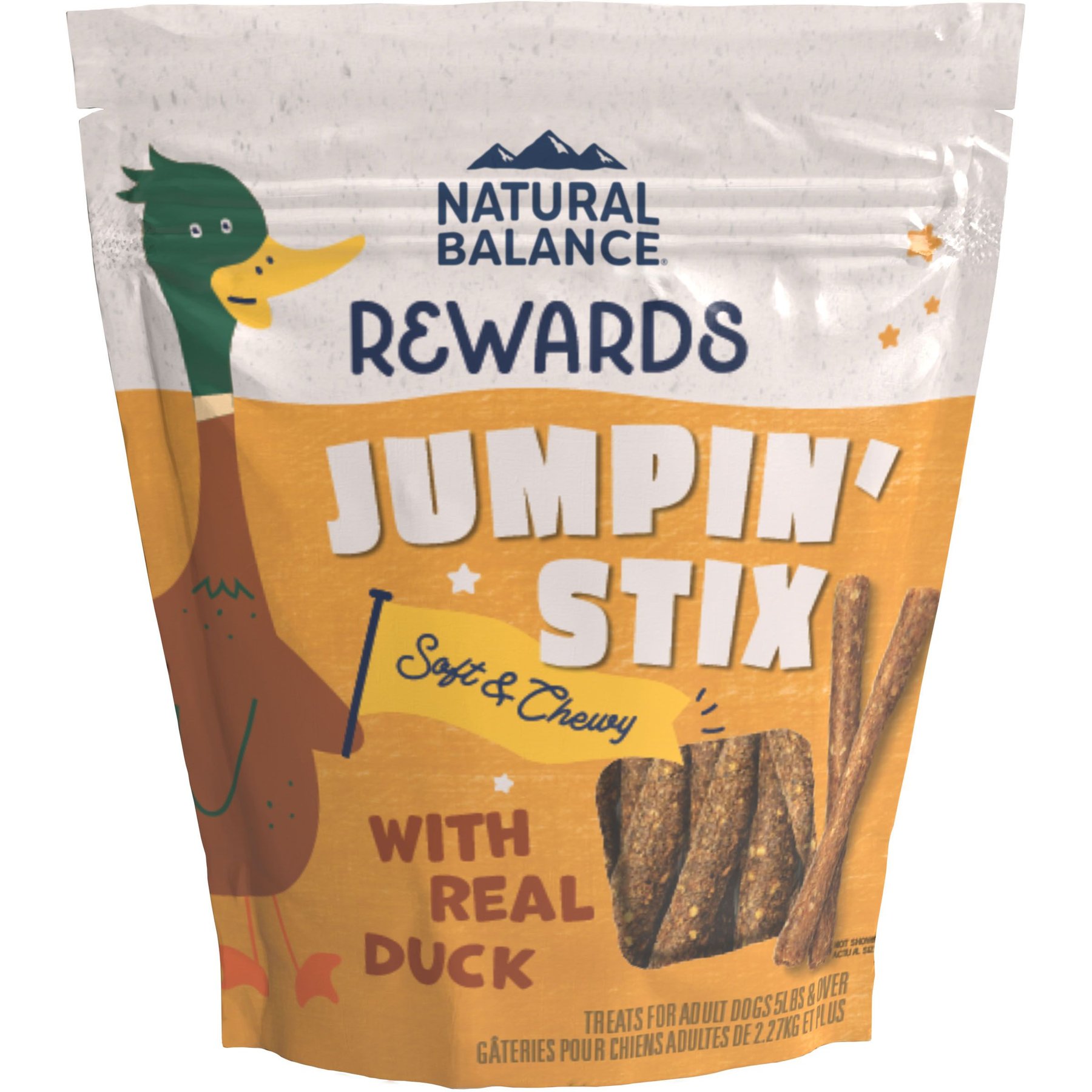 Natural Balance Rewards Jumpin' Stix with Real Duck Dog Treats