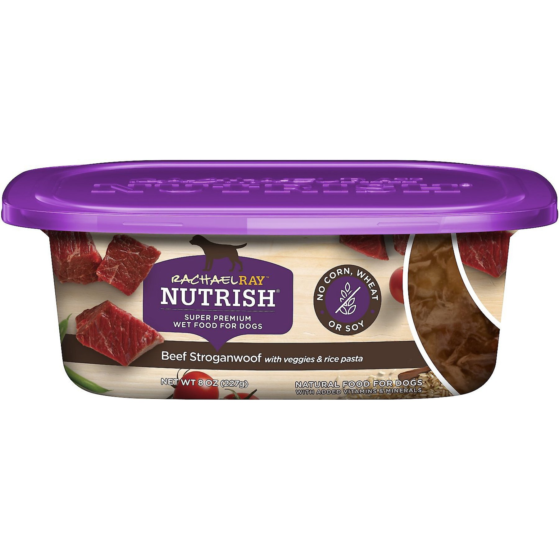 Rachael Ray Nutrish Natural Beef Stroganwoof Natural Wet Dog Food