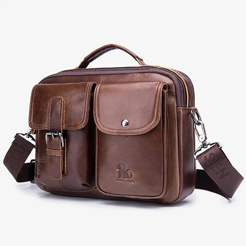 New Free Shipping Designer Bag Home>tags>cow Leather Bags>mens Messenger Bags>fashion Handbags>mens Travel Shoulder Bags