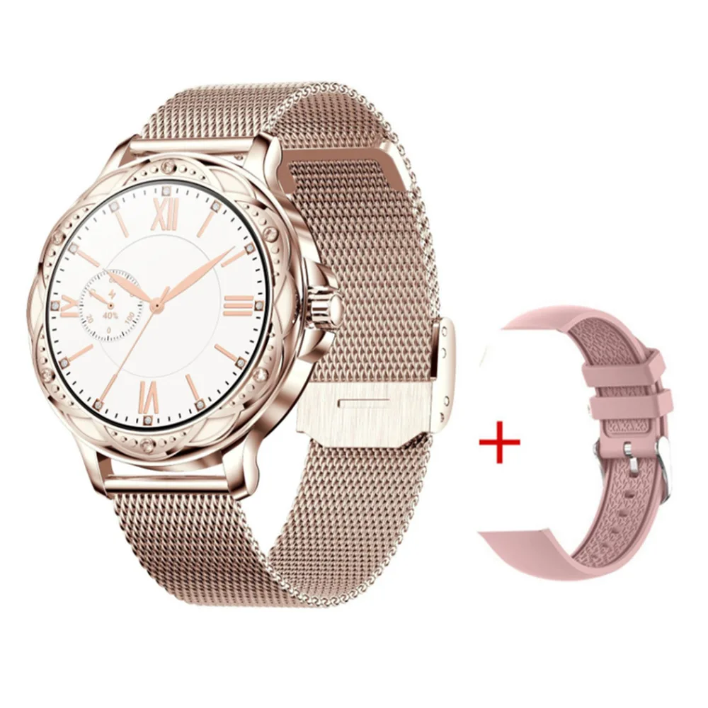 Women's Fashionable Bluetooth Smartwatch with Health Monitor - Sporty Fitness Band for Daily Use