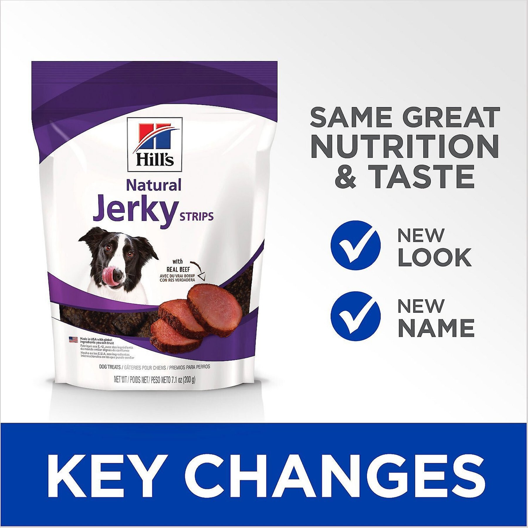 Hill's Natural Jerky Strips with Real Beef Dog Treats