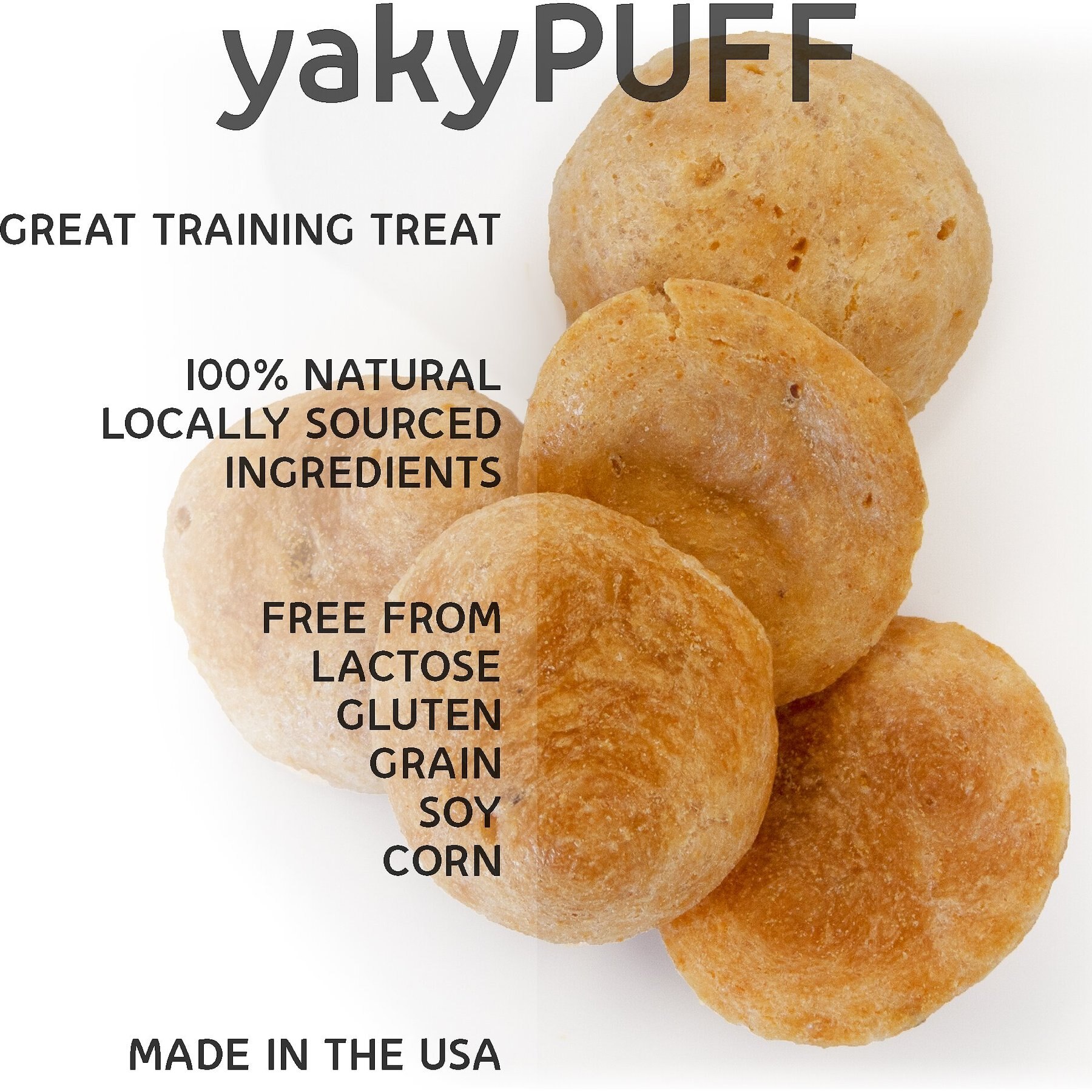 Himalayan Pet Supply Grain-Free yakyPUFF Peanut Butter Flavor Dog Treats