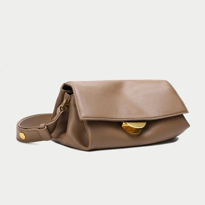 Leather Shoulder Bag For Women Crossbody Bags Multi Pockets Adjustable Strap Purse Handbag Brand Design Fashion Patent Leather BagVoyage