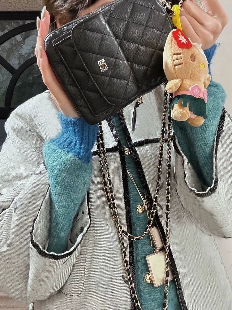 Mini PU Leather Dia Lattice Chain Preppy Style Vintage Handbag Fashion School Backpack