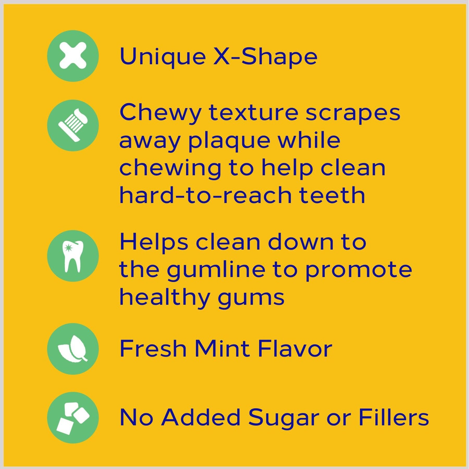 Pedigree Dentastix Fresh Mint Flavored Mini Dental Dog Treats