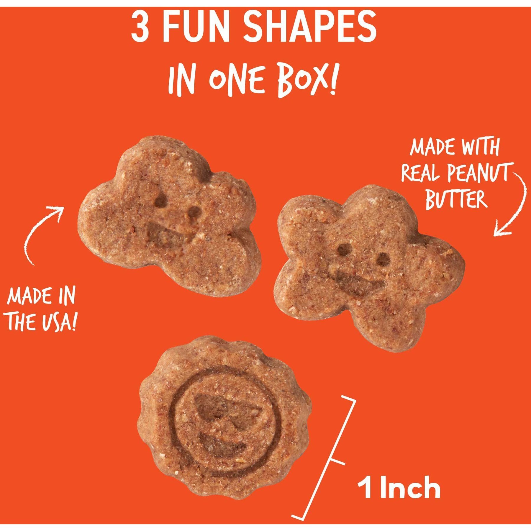 Cloud Star Wag More Bark Less Soft & Chewy with Creamy Peanut Butter Dog Treats