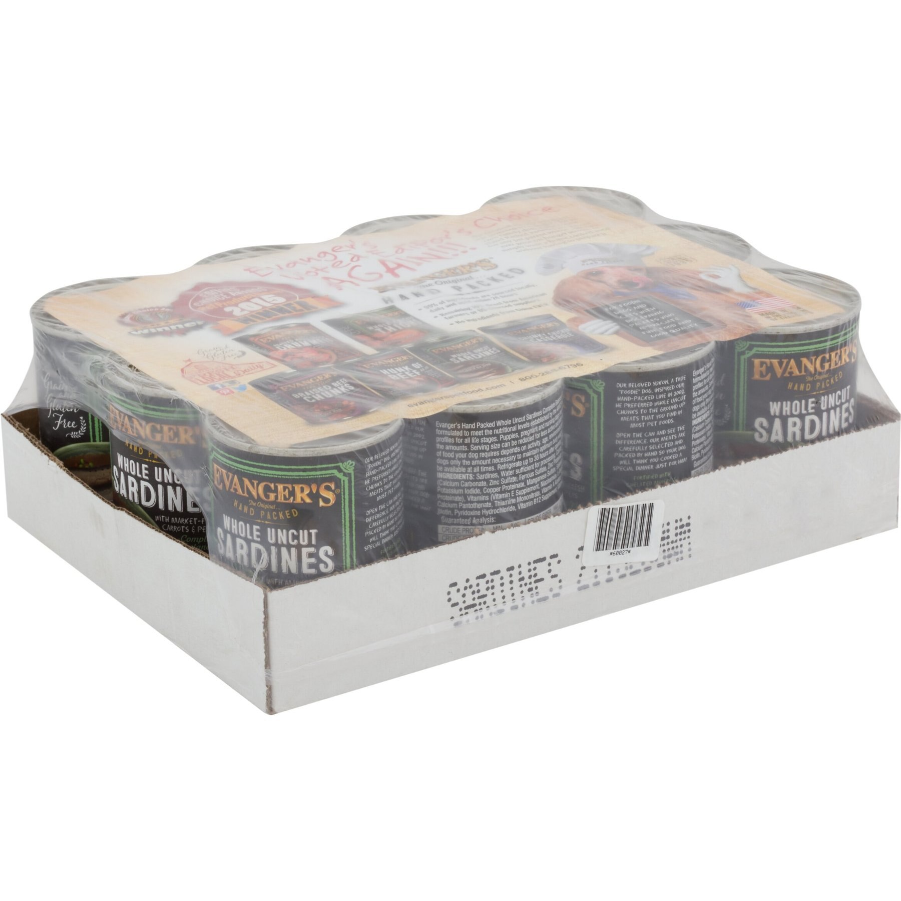 Evanger's Grain-Free Hand Packed Catch of the Day Canned Dog Food