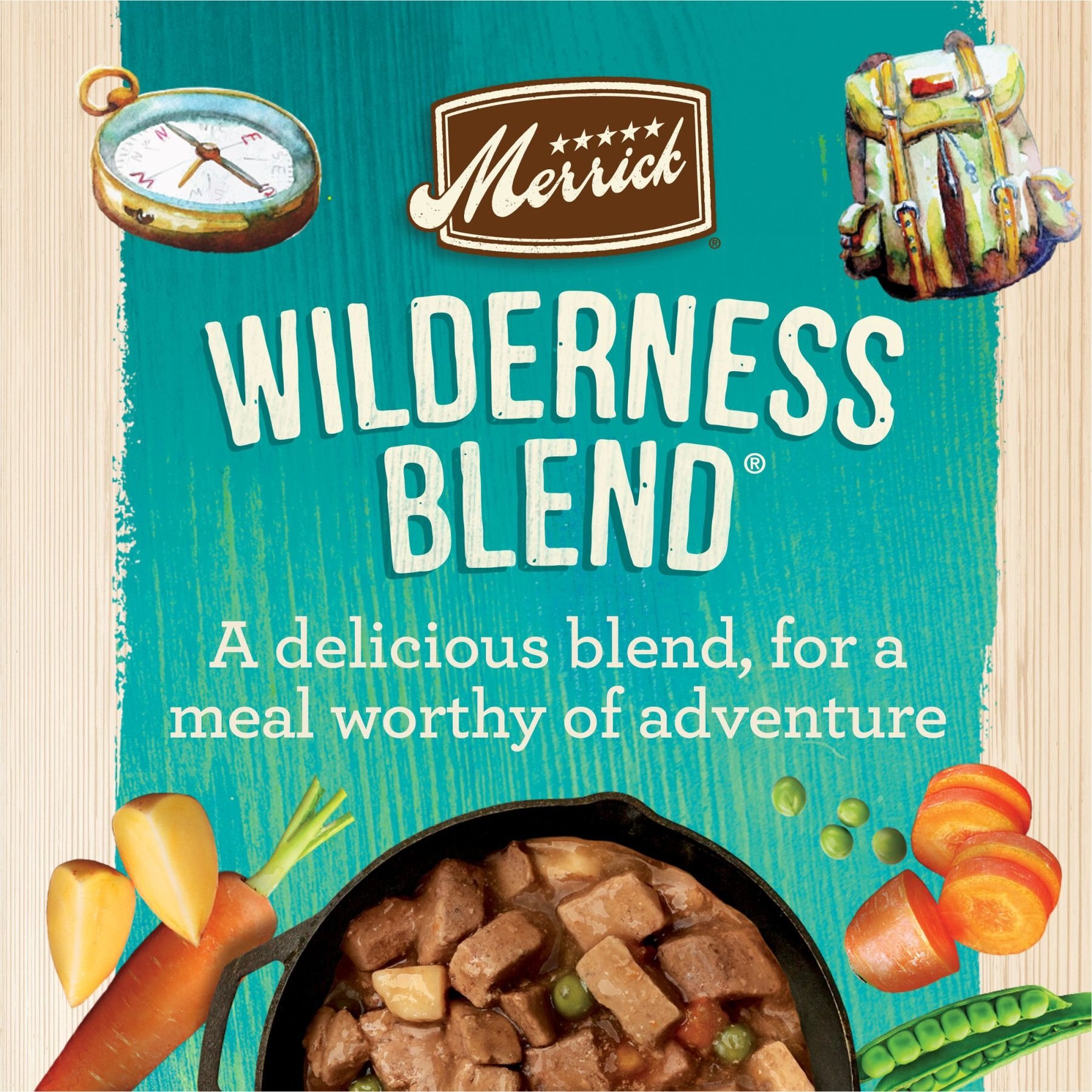 Merrick Grain-Free Wet Dog Food Wilderness Blend