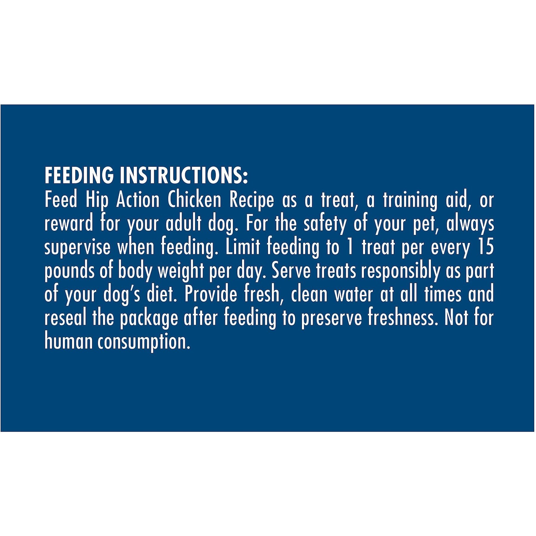 Zuke's Natural Hip & Joint Action Chicken Recipe Dog Treats