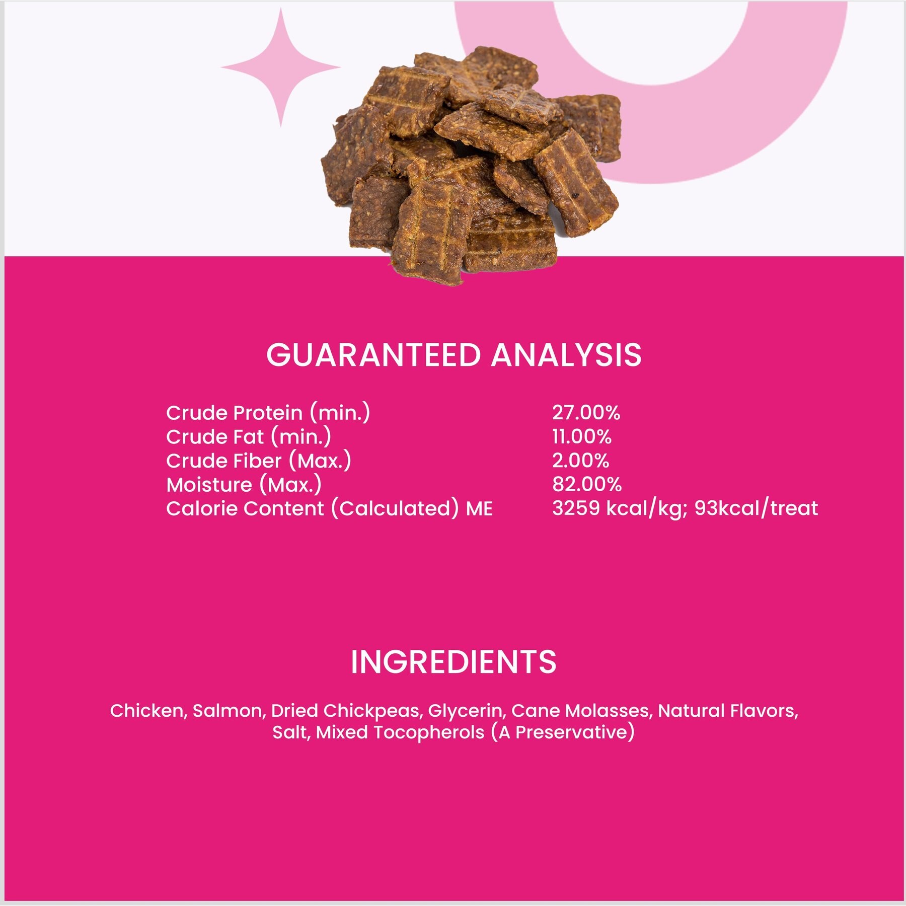 I and Love and You Nice Jerky Bites Chicken and Salmon Grain-Free Dog Treats