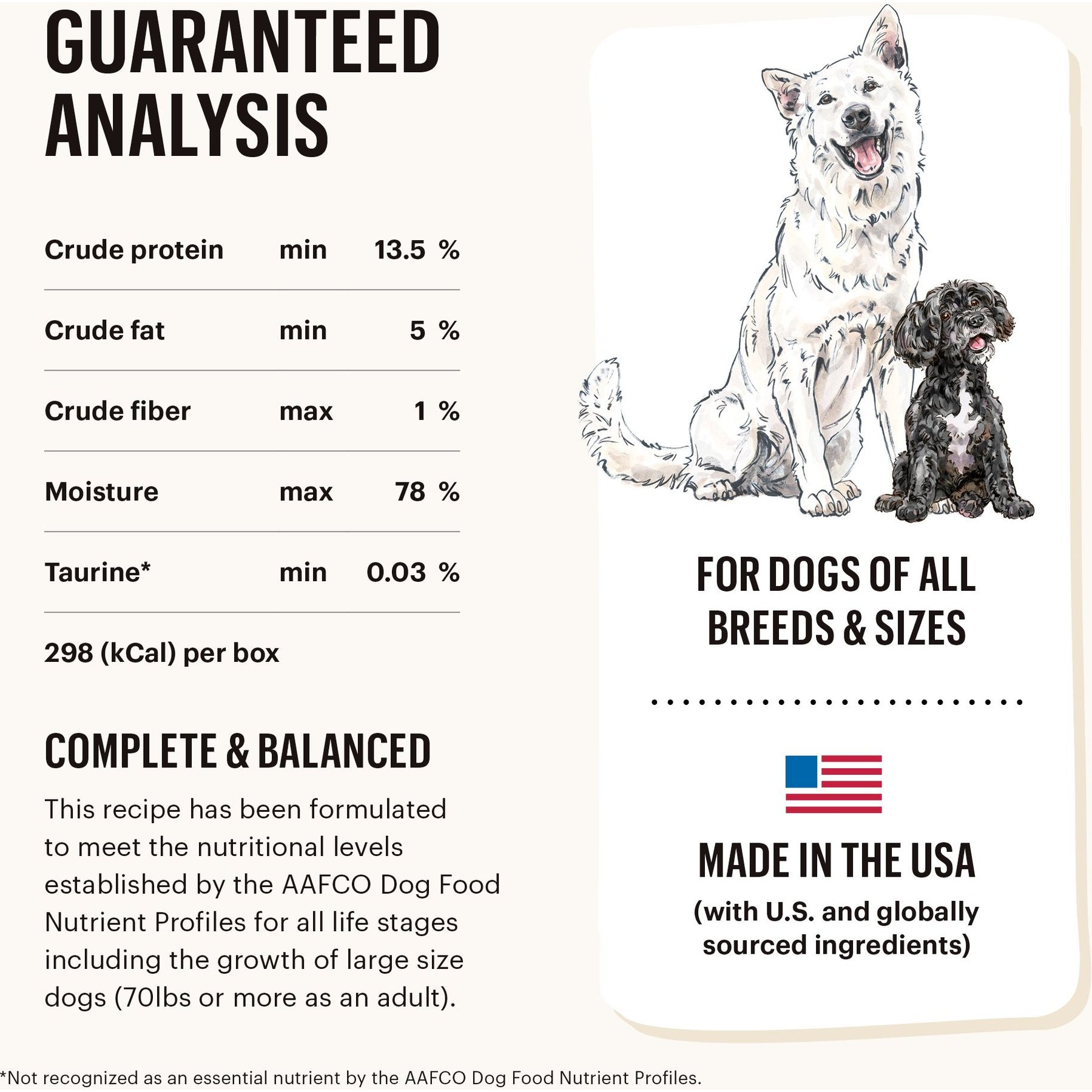 The Honest Kitchen Butcher Block Pate Beef, Lamb & Spring Veggies Wet Dog Food, 10.5-oz bag, case of 6