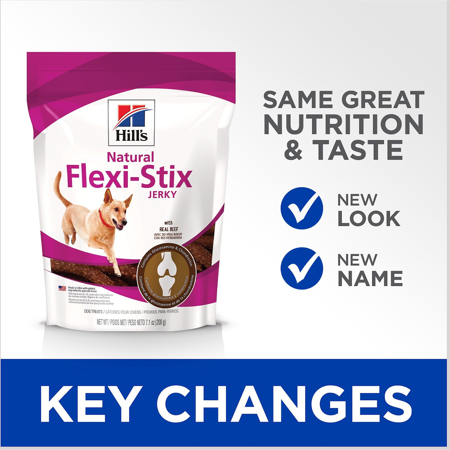 Hill's Natural Flexi-Stix Beef Jerky Dog Treats