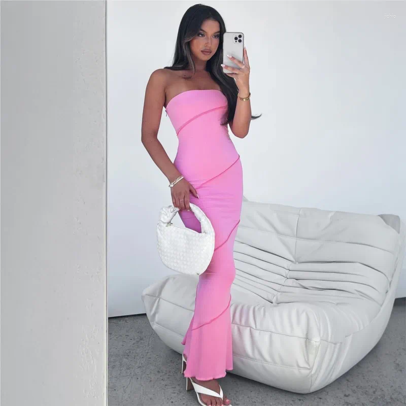 Cover Up Beach Dress Pareo Kaftans For Women Bathroom Exits 2024 Stripes Solid Color Pit Strip Sleeveless Slim Spandex Summer