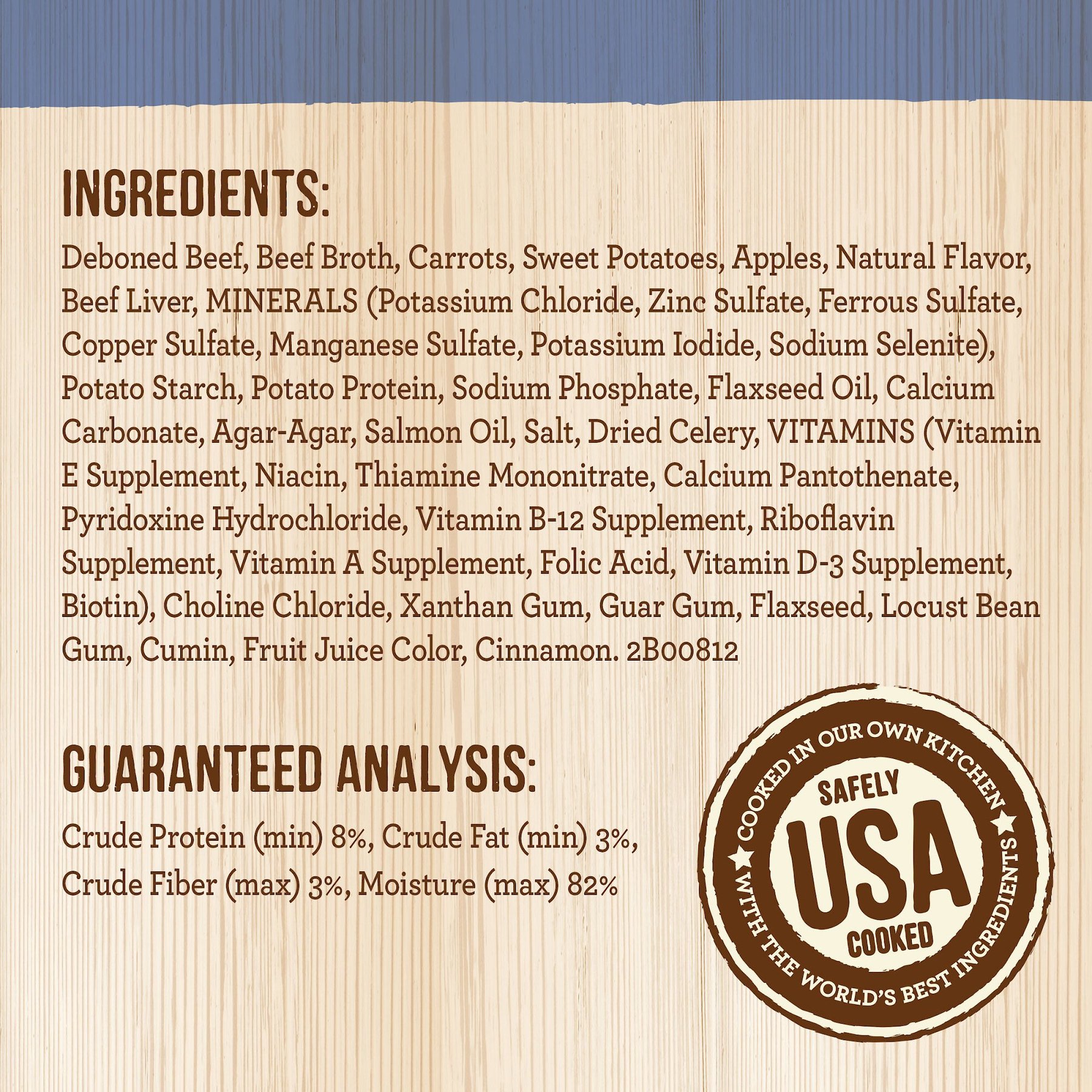 Merrick Grain-Free Wet Puppy Food Puppy Plate Beef Recipe
