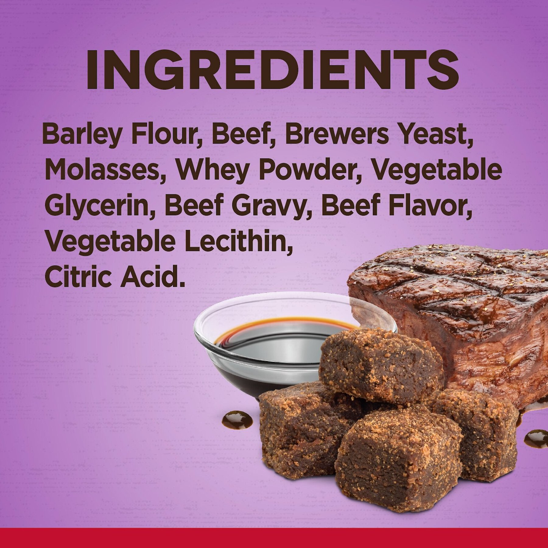 Zoe Tender Chunks Beef & Gravy Grain-Free Dog Treats