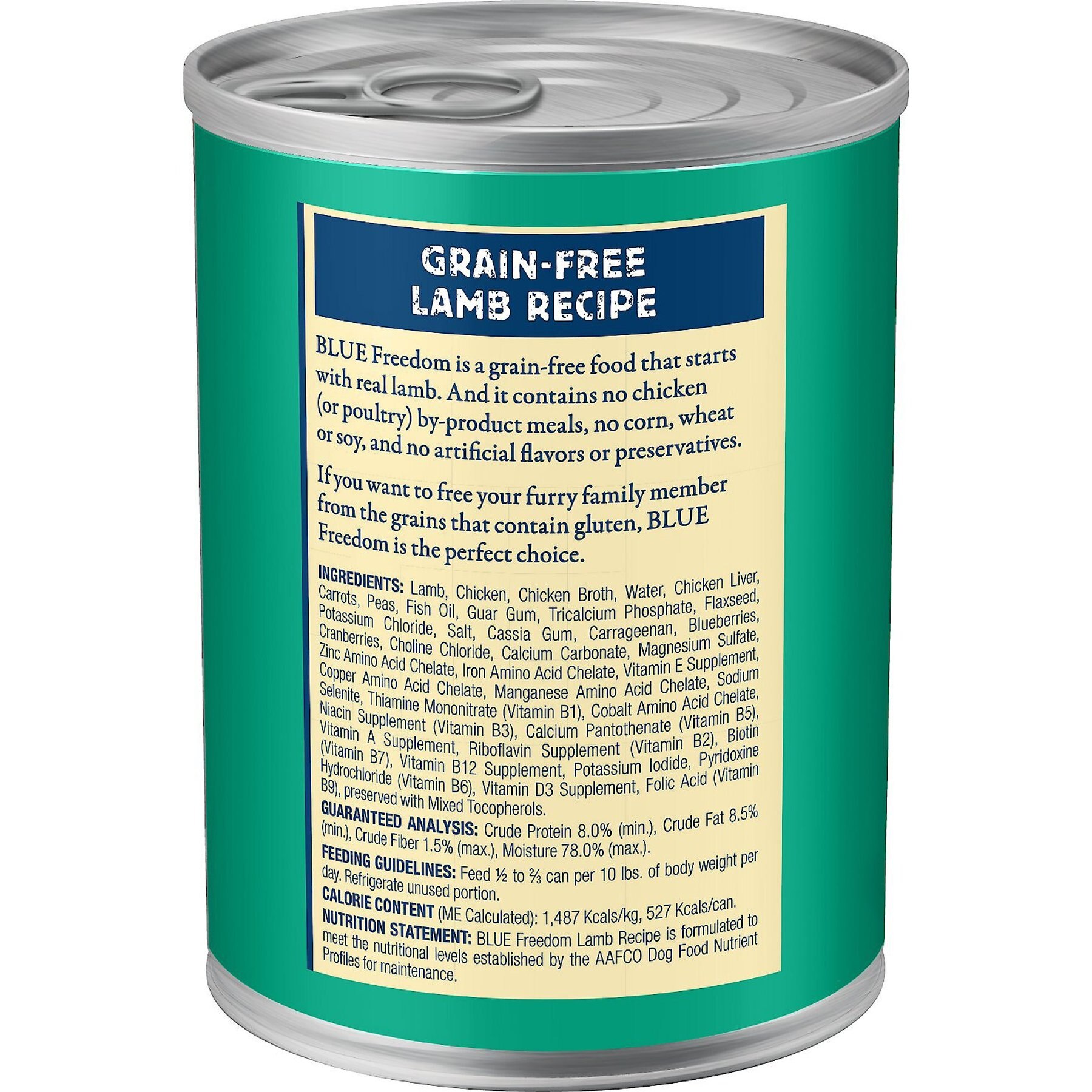 Blue Buffalo Freedom Adult Lamb Recipe Grain-Free Canned Dog Food