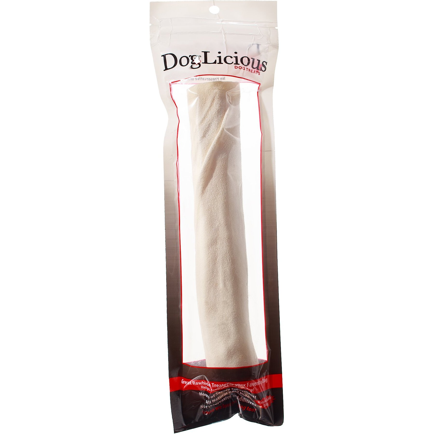 Canine's Choice DogLicious 10" Retriever Roll Rawhide Dog Treat