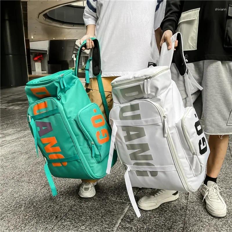 School Bags Fashion Large Capacity Ski Skateboard Bag Trend Brand Men's Travel Backpack Sports Hiking Dry Wet Separation zhanyishengli