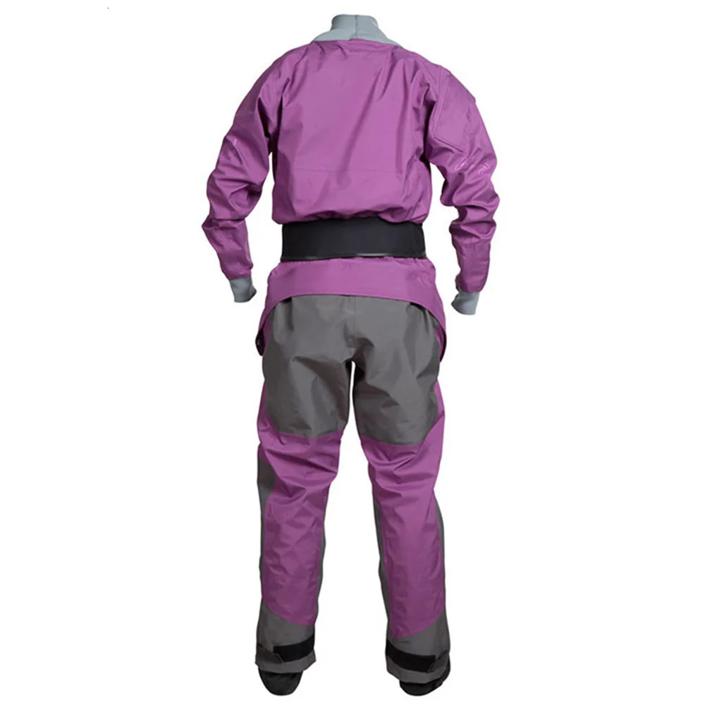 Womens Kayaking Drysuit Swimming In Cold Pool Surfing Rafting Paddling Strokes Waterproof Breathable Dry Suit DW31 240419