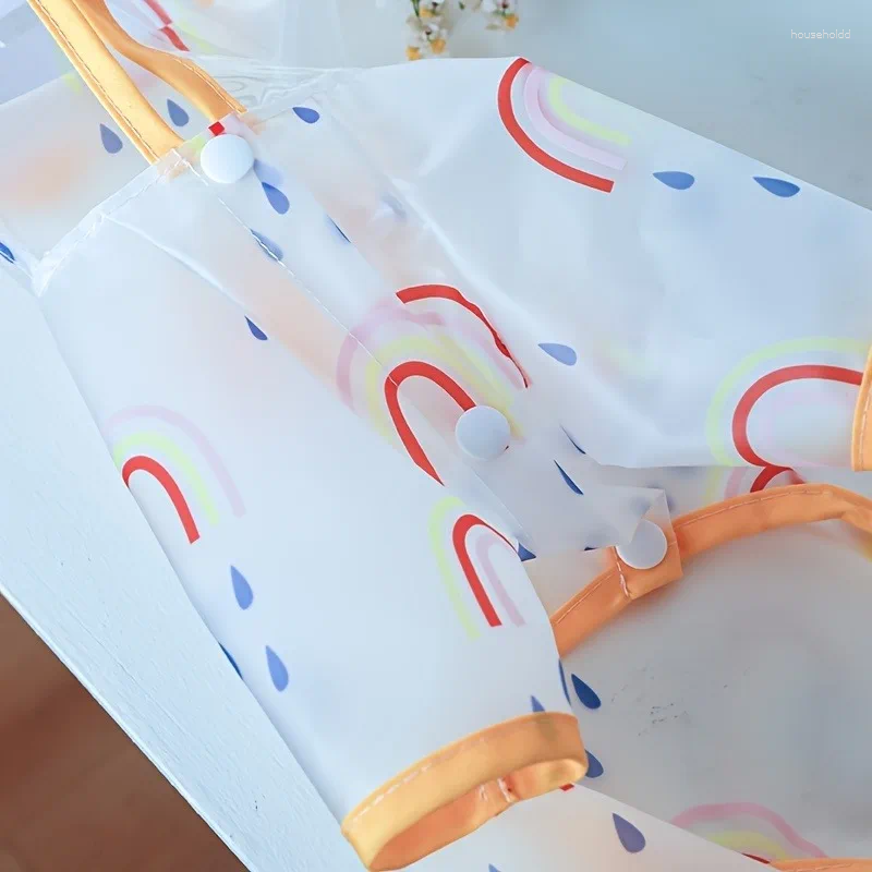 Dog Apparel Raincoat Waterproof Pet Clothes Accessories Dogs Apparels Small Clothing Pieces Hooded For Supplies Products