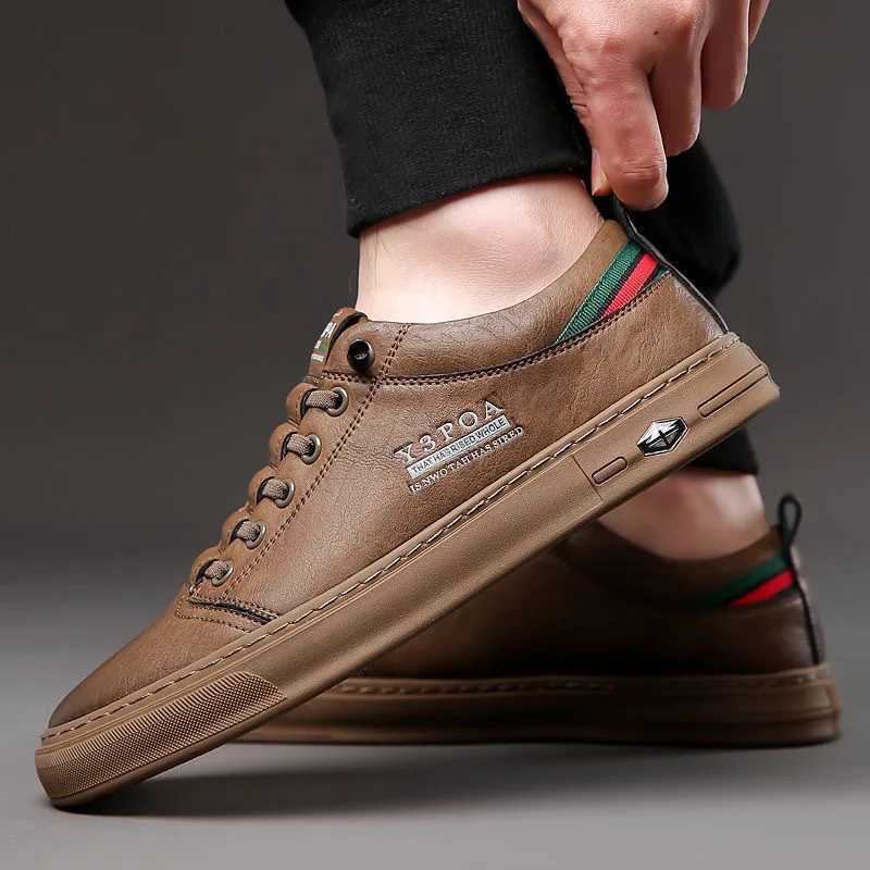 Luxury mens casual shoes new high-quality mens leather shoes Fi portable sports shoes outdoor mens tennis shoes M241120