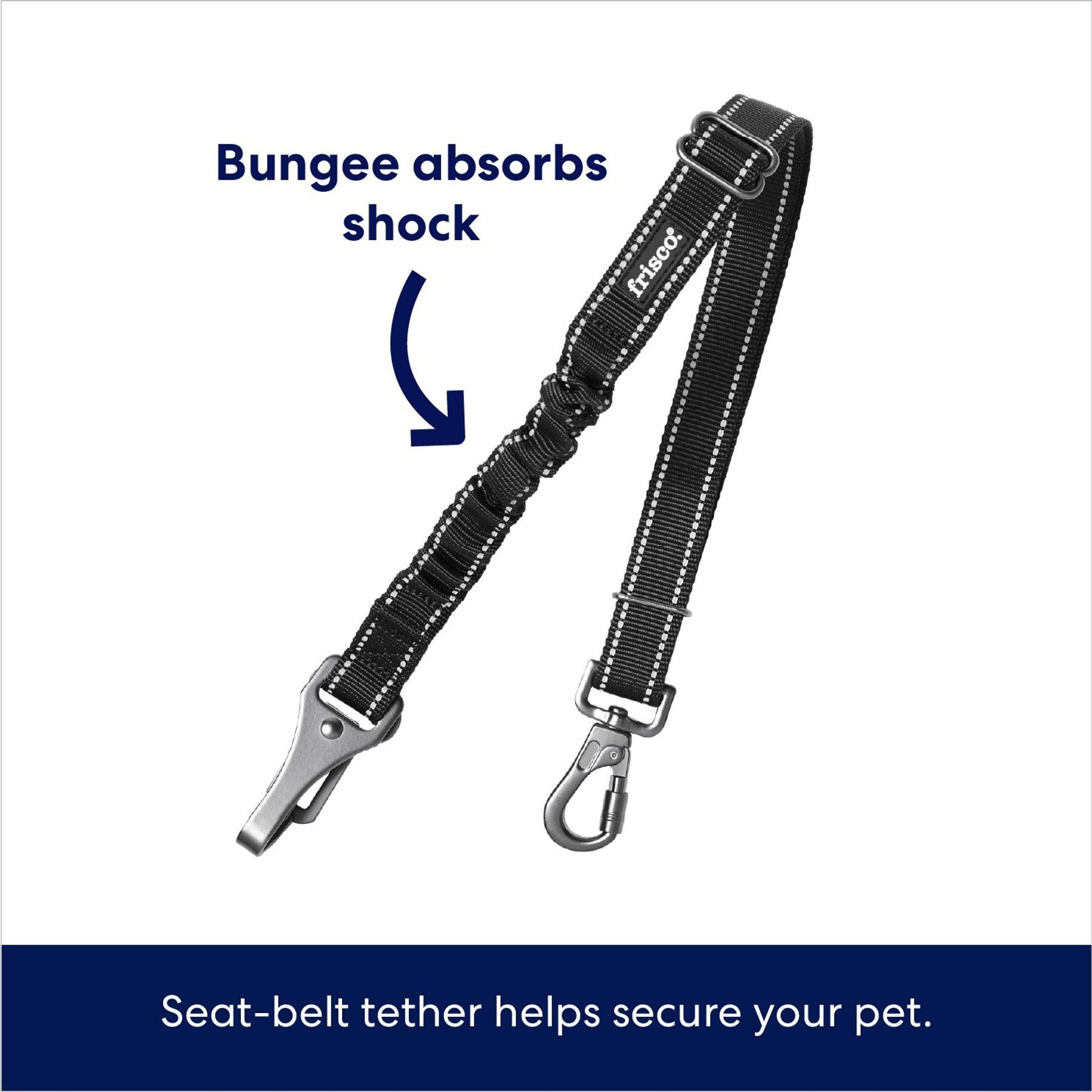 Frisco Adjustable Dog Seatbelt Tether