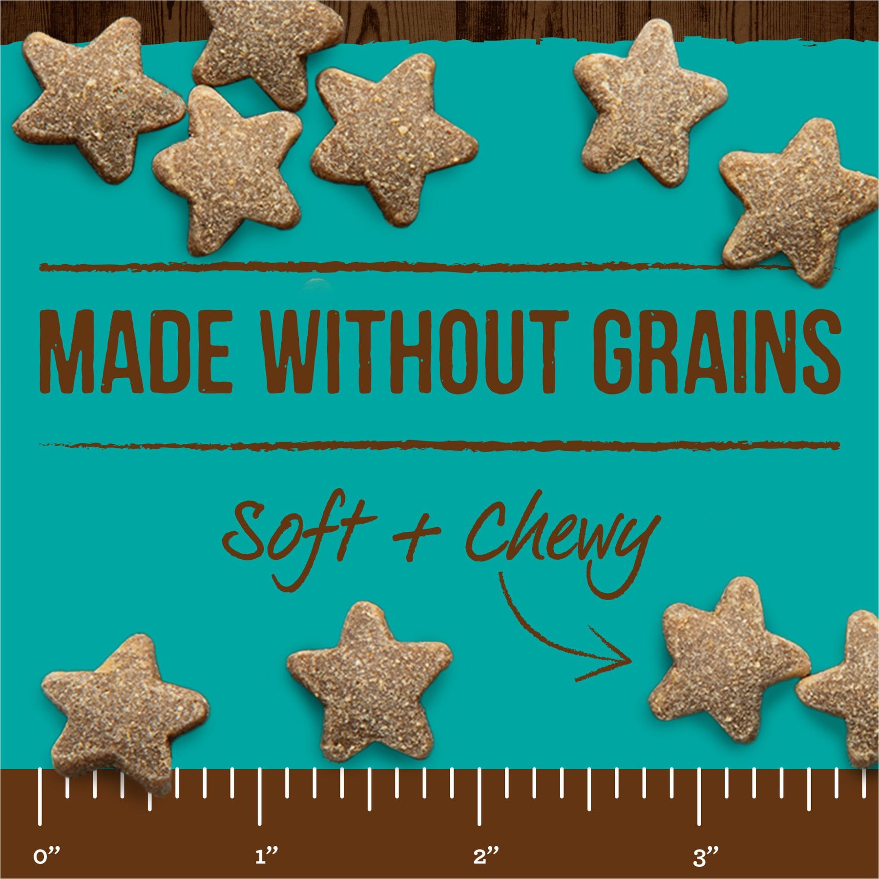 Merrick Power Bites Turducken Recipe Grain-Free Soft & Chewy Dog Treats