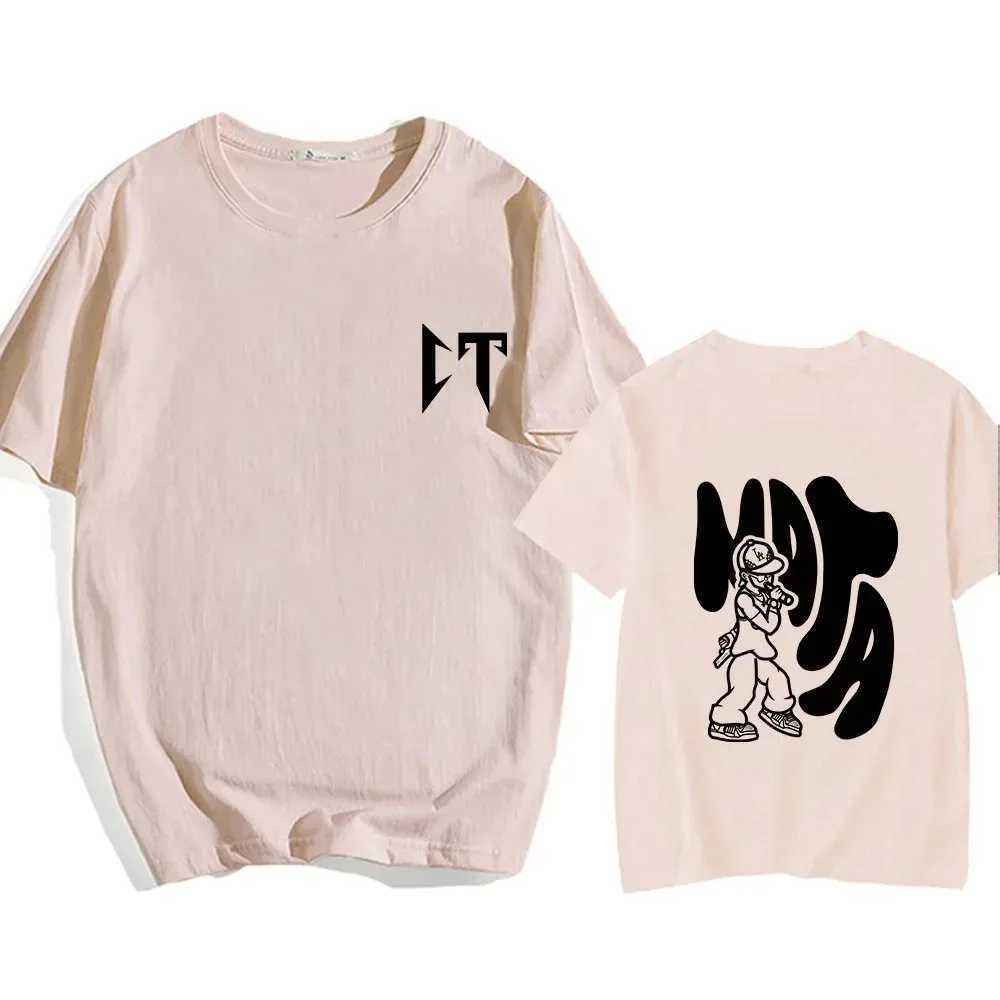 Men's T-Shirts 2024 Natanael Cano Corridos Tumbados Ts Tops Hip Hop Cotton Short Slve T-shirt Men Women High Quality Casual T-Shirt Clothes Y2404