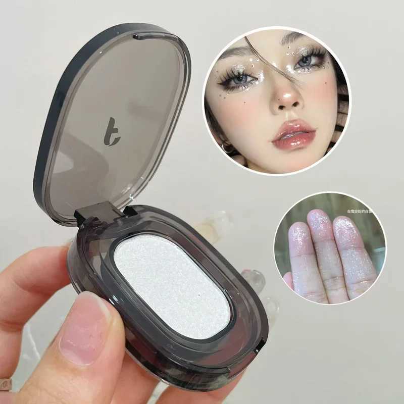 Glitter Punk Smoky Black Eyeshadow Makeup Palette Metallic Dark Silver Eye Shadow Highlighter Pearl Brown Eyes Pigments CosmeticXJ250520
