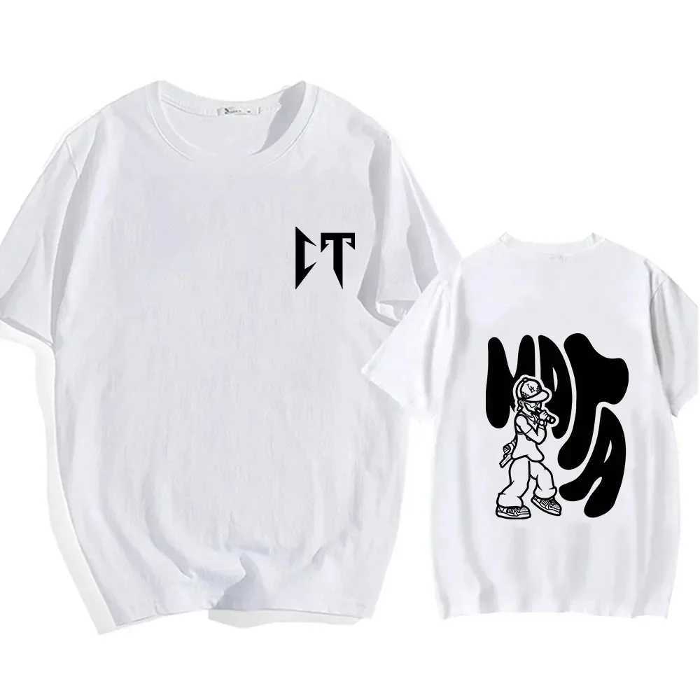 Men's T-Shirts 2024 Natanael Cano Corridos Tumbados Ts Tops Hip Hop Cotton Short Slve T-shirt Men Women High Quality Casual T-Shirt Clothes Y2404