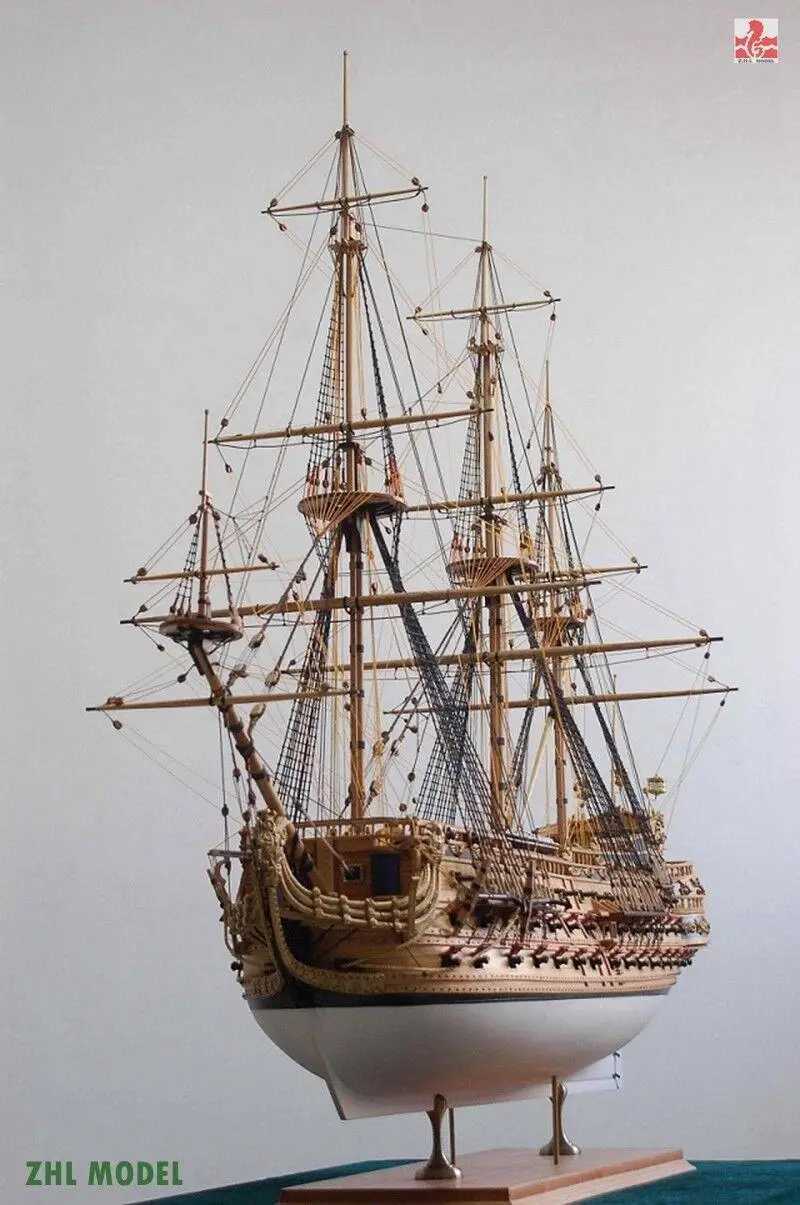 ZHL San Felipe 1690 Wooden Model Ship Kit 1/50 47 inch Yuan Qing W241120