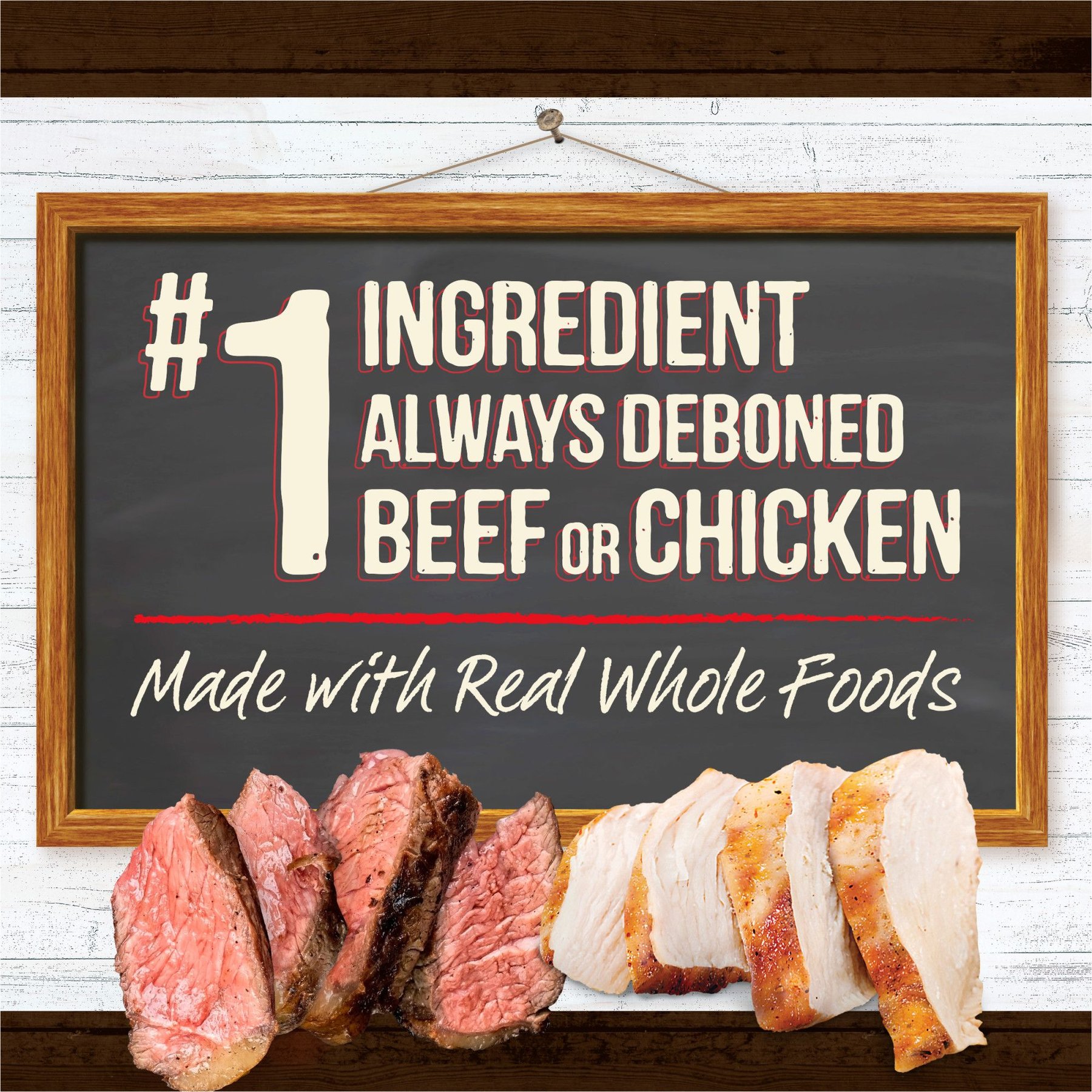 Merrick Grain-Free Real Texas Beef & Chicken Dinner Variety Pack Wet Dog Food, 12.7-oz can, case of 12