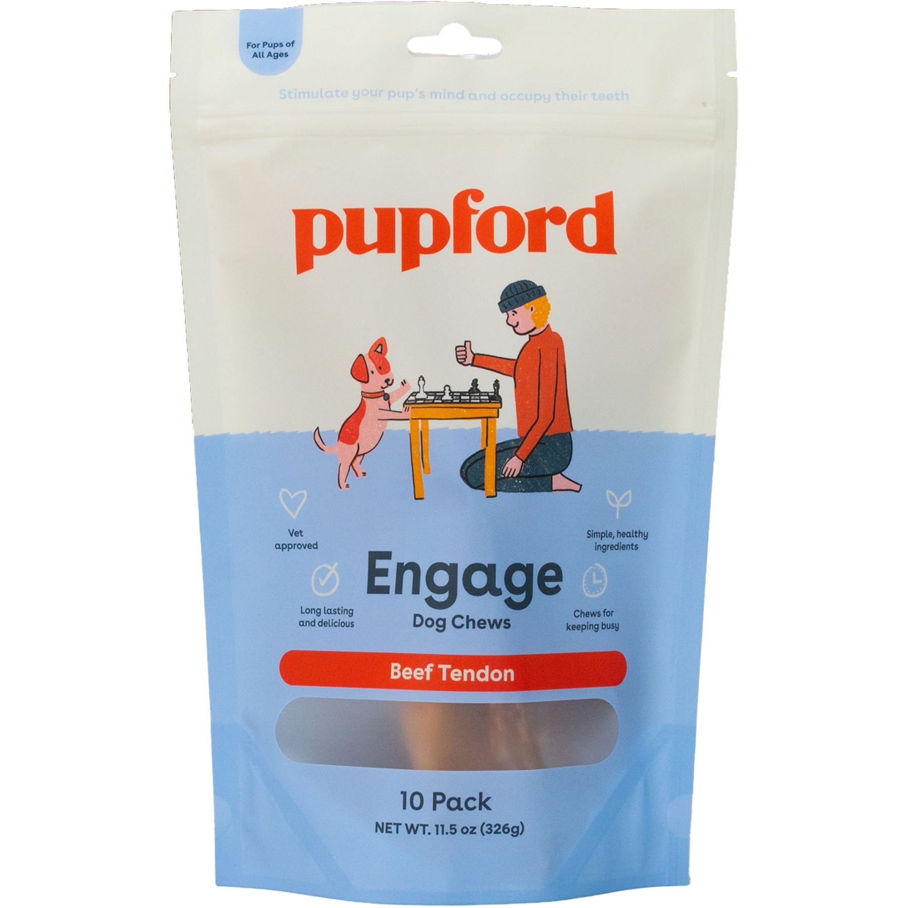 Pupford Beef Tendon Dog Chews