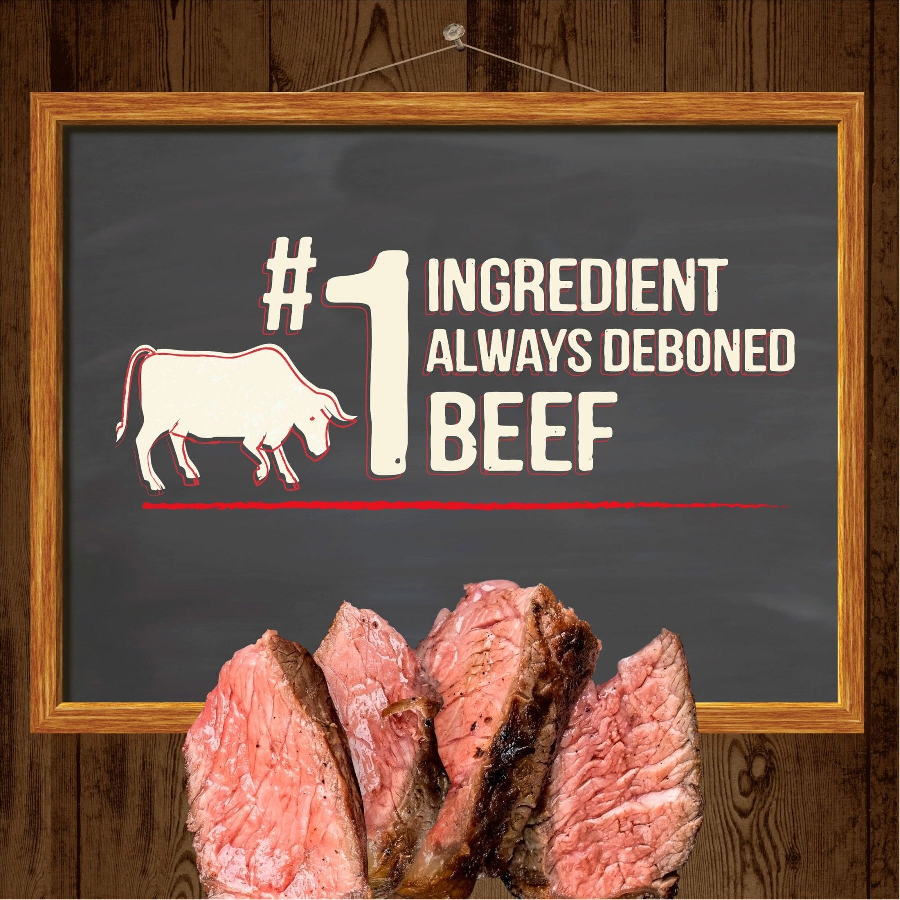 Merrick Power Bites Real Texas Beef Recipe Grain-Free Soft & Chewy Dog Treats
