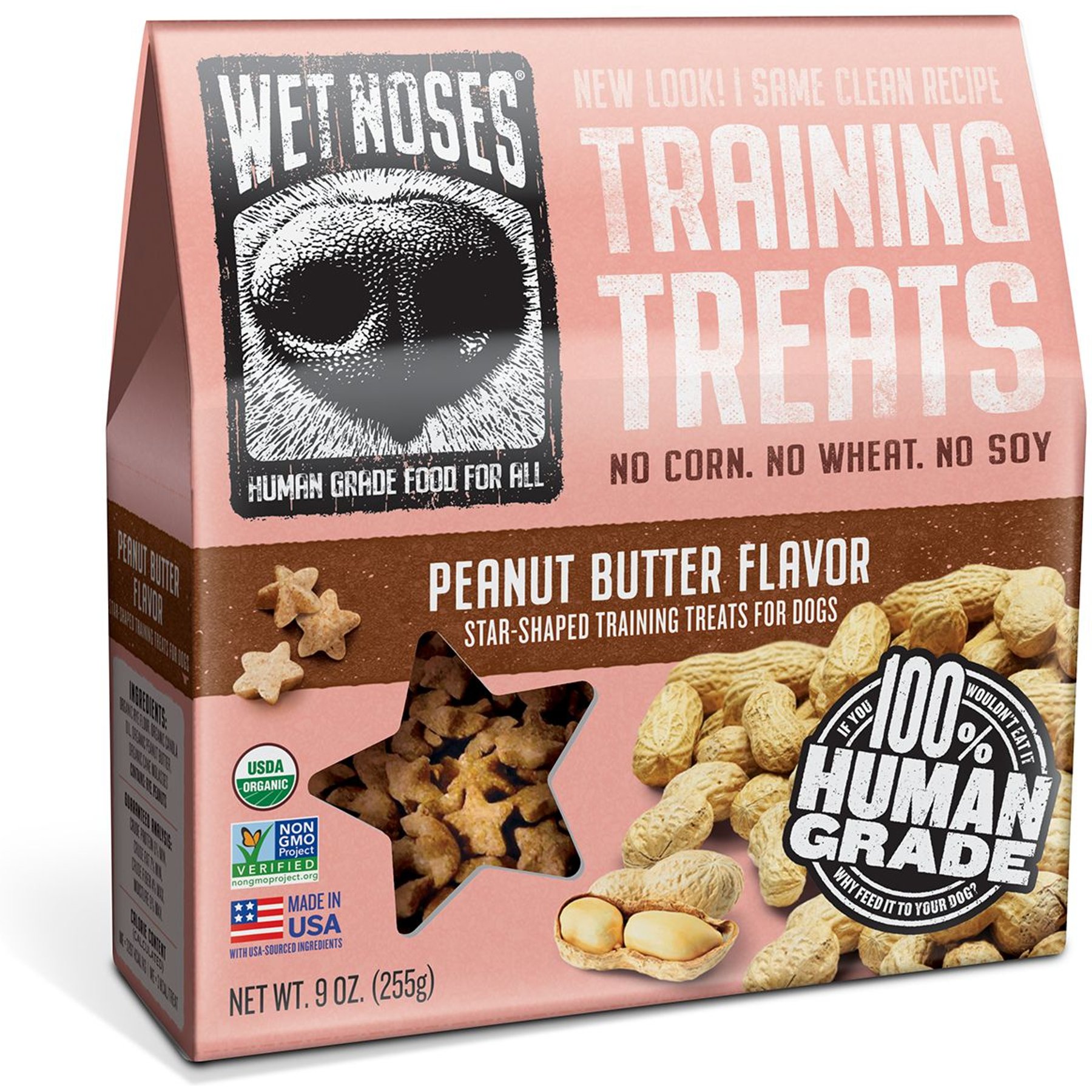 Wet Noses Peanut Butter Little Stars Dog Treats