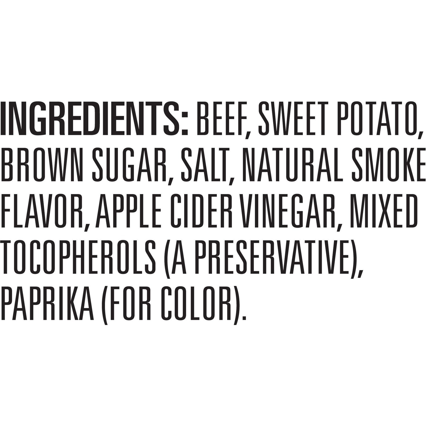 Newman's Own Beef Jerky Beef & Sweet Potato Recipe Dog Treats
