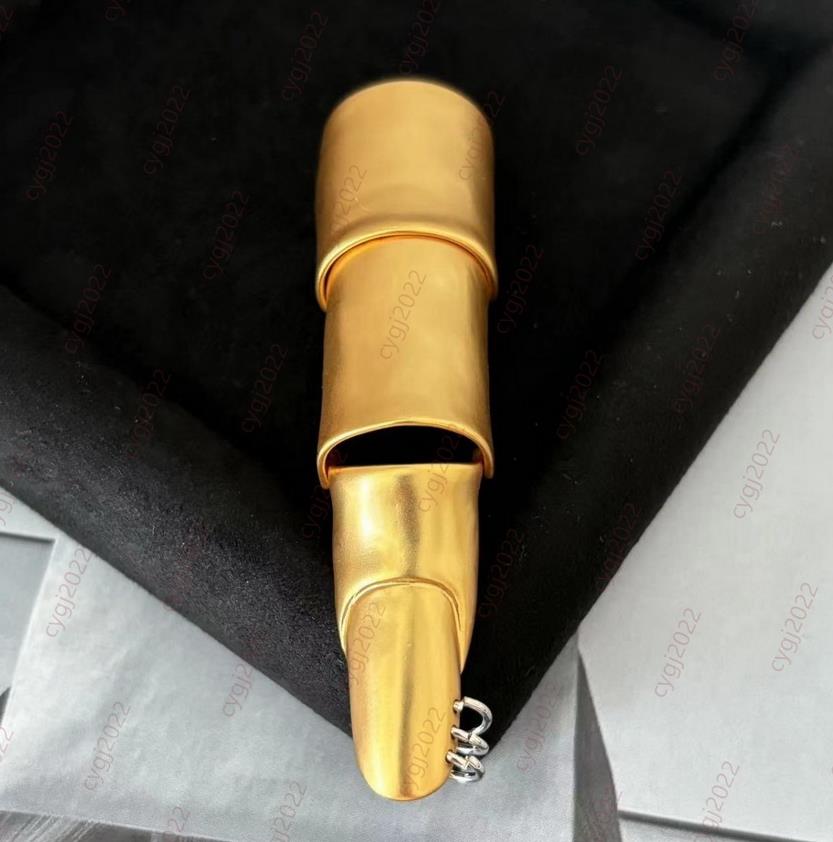 Fashion Schiaparelli Devil's Eye Open Rings Vintage Brass Free Size Ring Finger Cots Hiphop Street Party Christmas Festival Gift