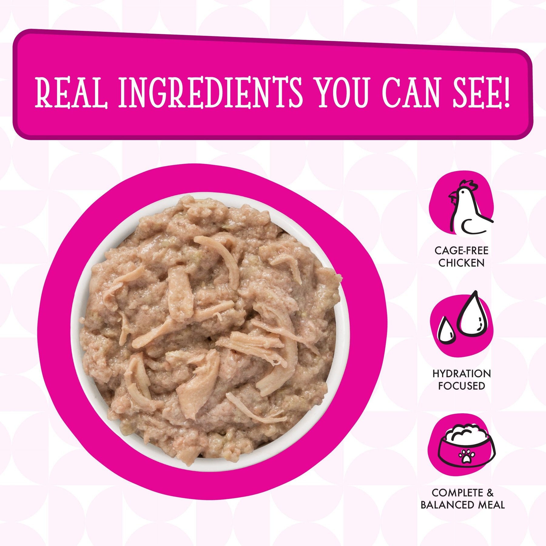 Weruva Dogs in the Kitchen Fowl Ball with Chicken Breast & Turkey Au Jus Grain-Free Dog Food Pouches