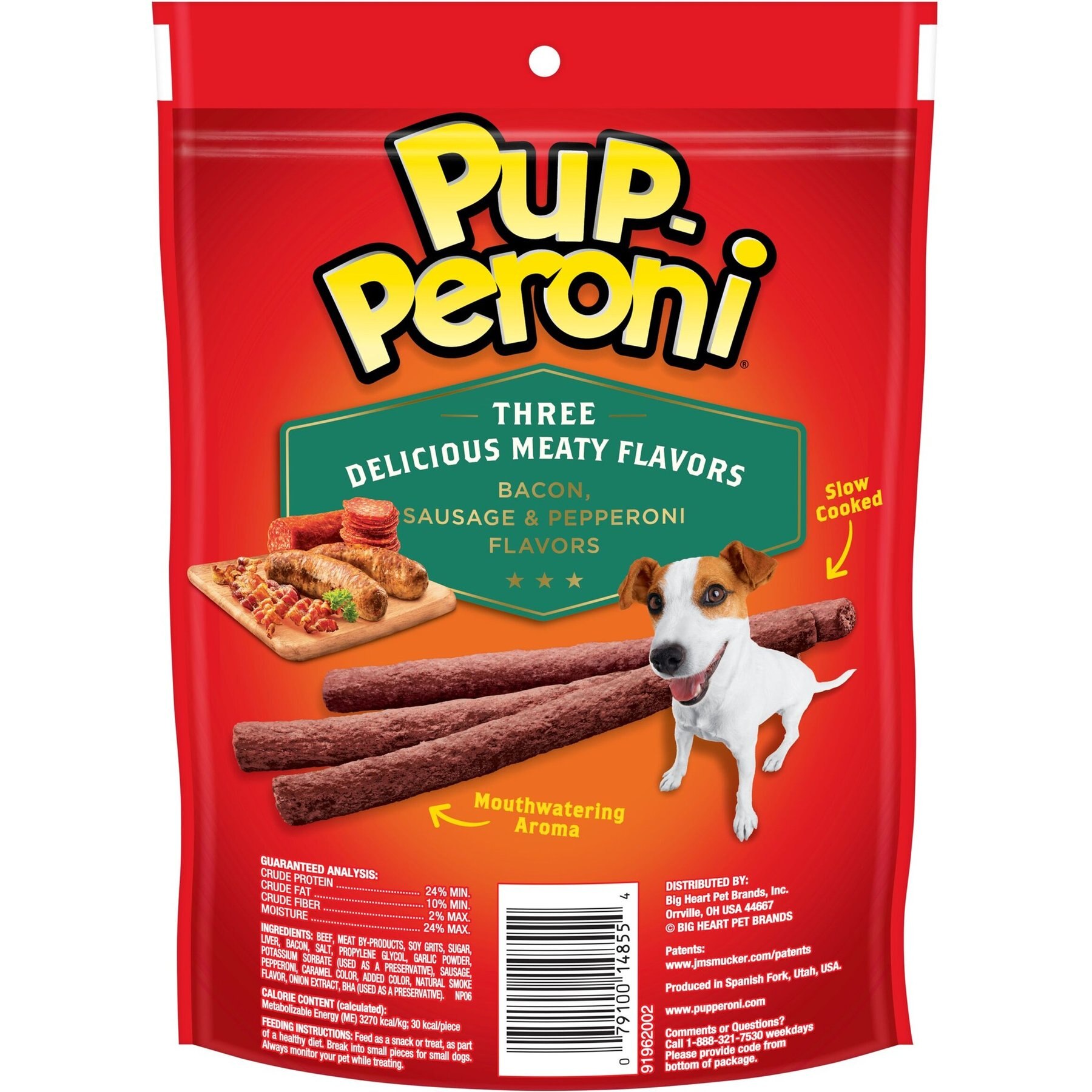 Pup-Peroni Triple Meat Lovers Bacon, Sausage & Pepperoni Flavor Dog Treats