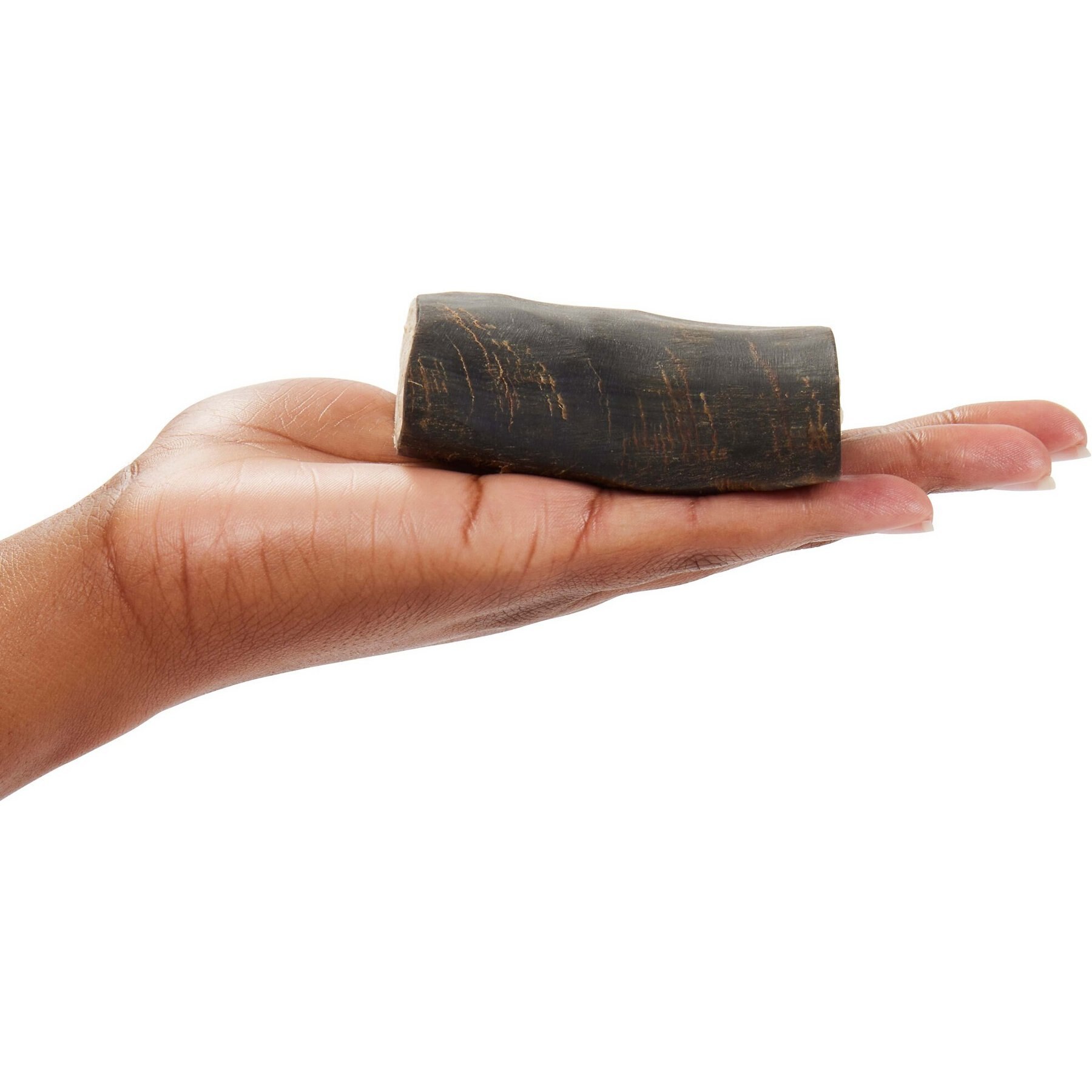 Bones & Chews Peanut Butter Flavor Stuffed Water Buffalo Horn Dog Treats