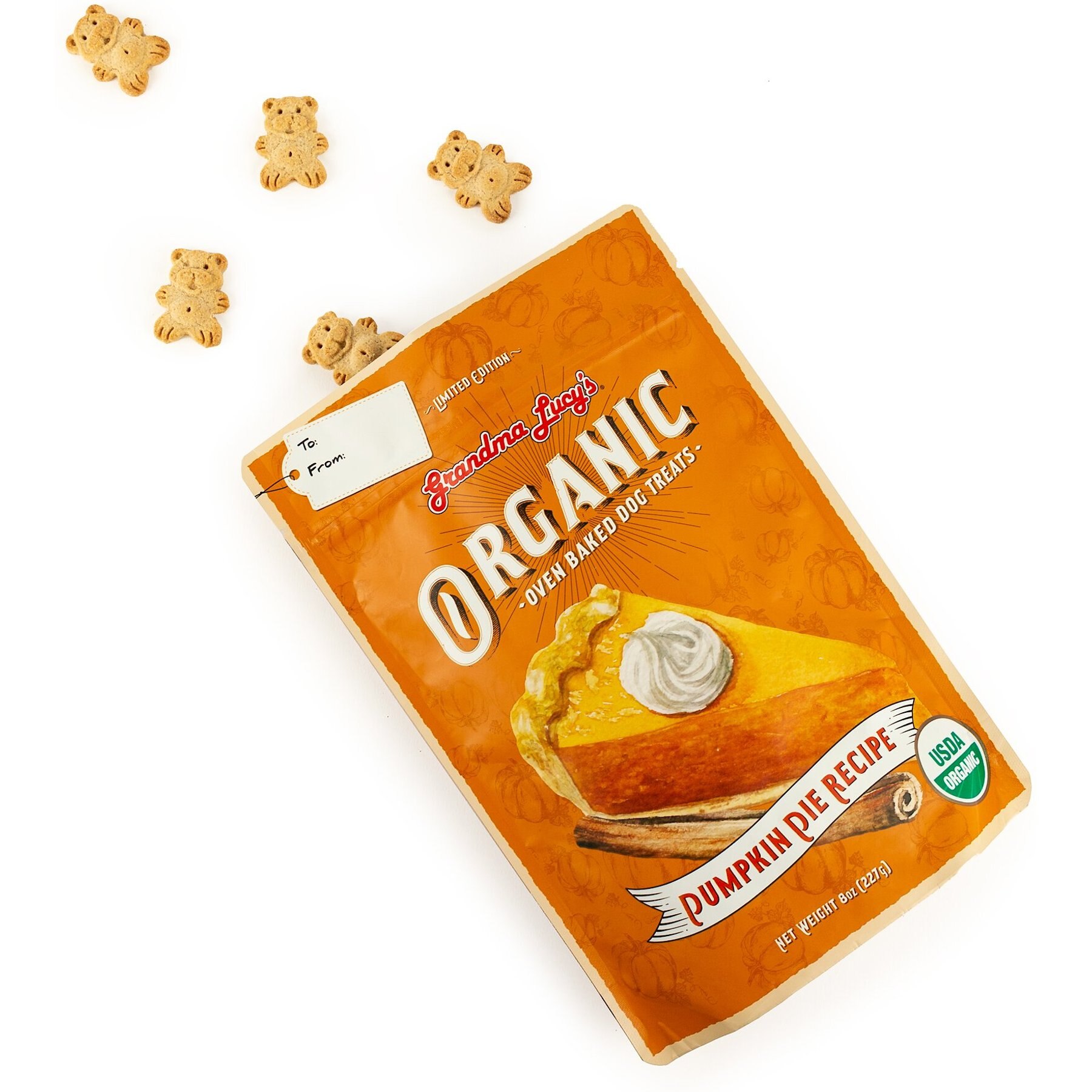 Grandma Lucy's Organic Pumpkin Pie Recipe Oven Baked Dog Treats