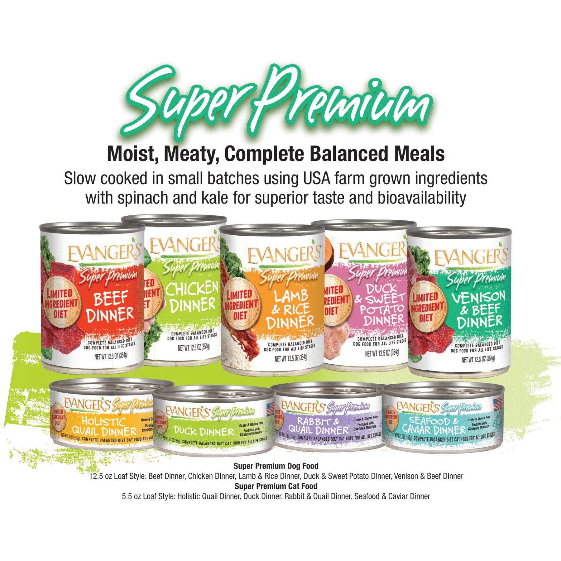 Evanger's Super Premium Beef Dinner Grain-Free Canned Dog Food