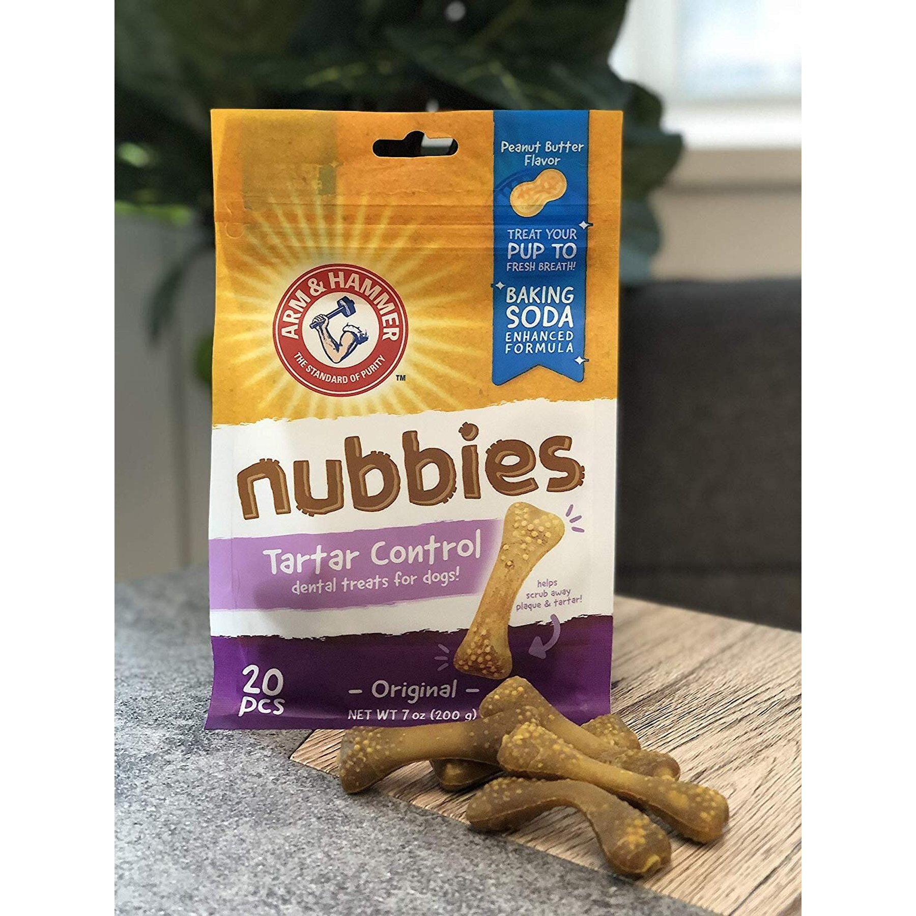 Arm & Hammer Products Nubbies Tartar Control Original Peanut Butter Flavor Dog Dental Chews